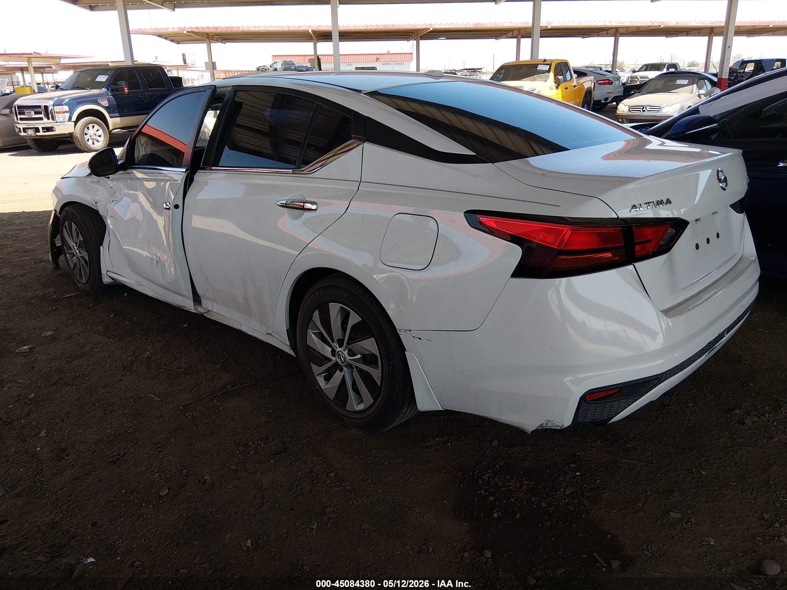 2020 Nissan Altima S Fwd White vin: 1N4BL4BVXLC172013