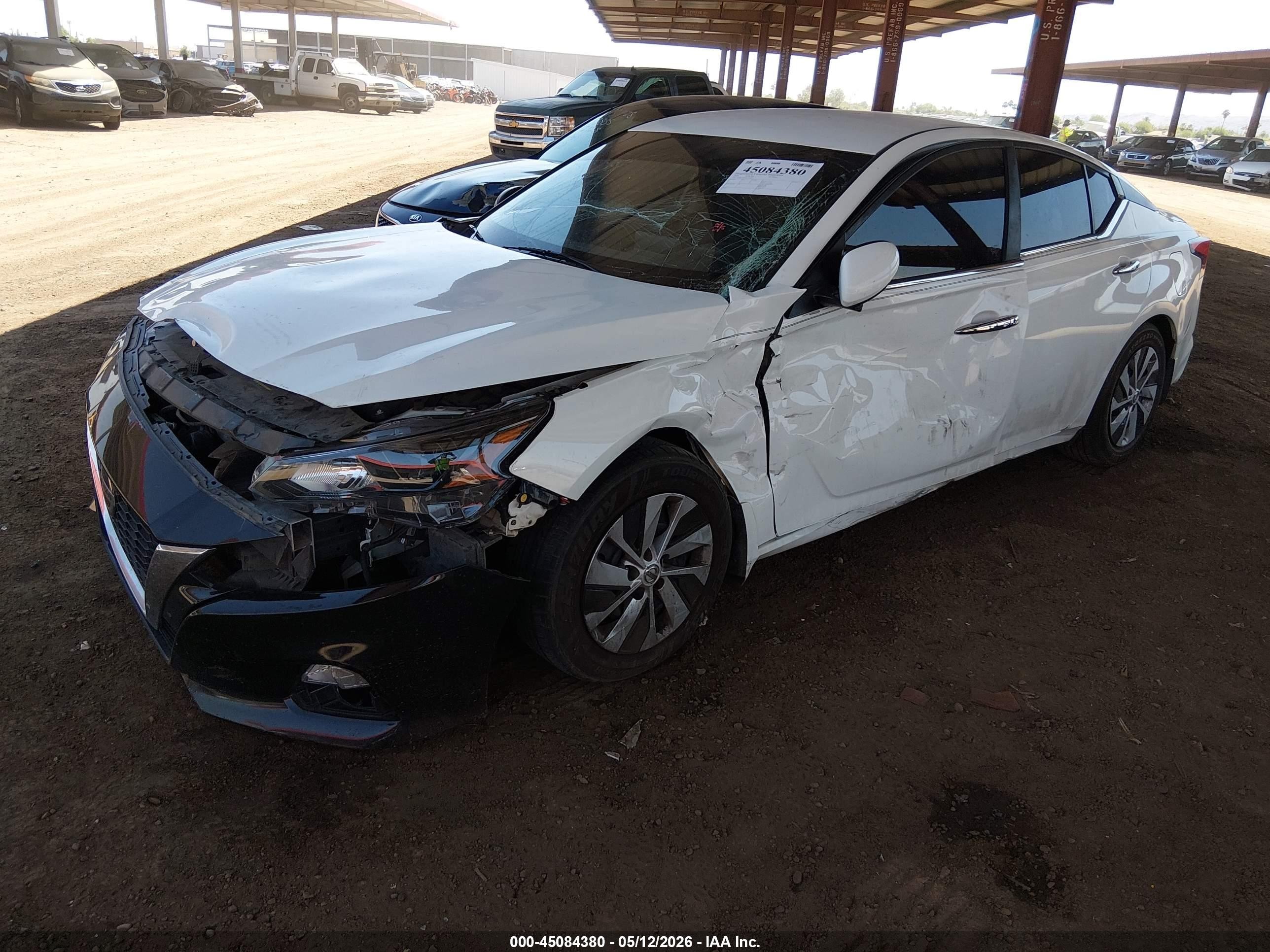 2020 Nissan Altima S Fwd White vin: 1N4BL4BVXLC172013