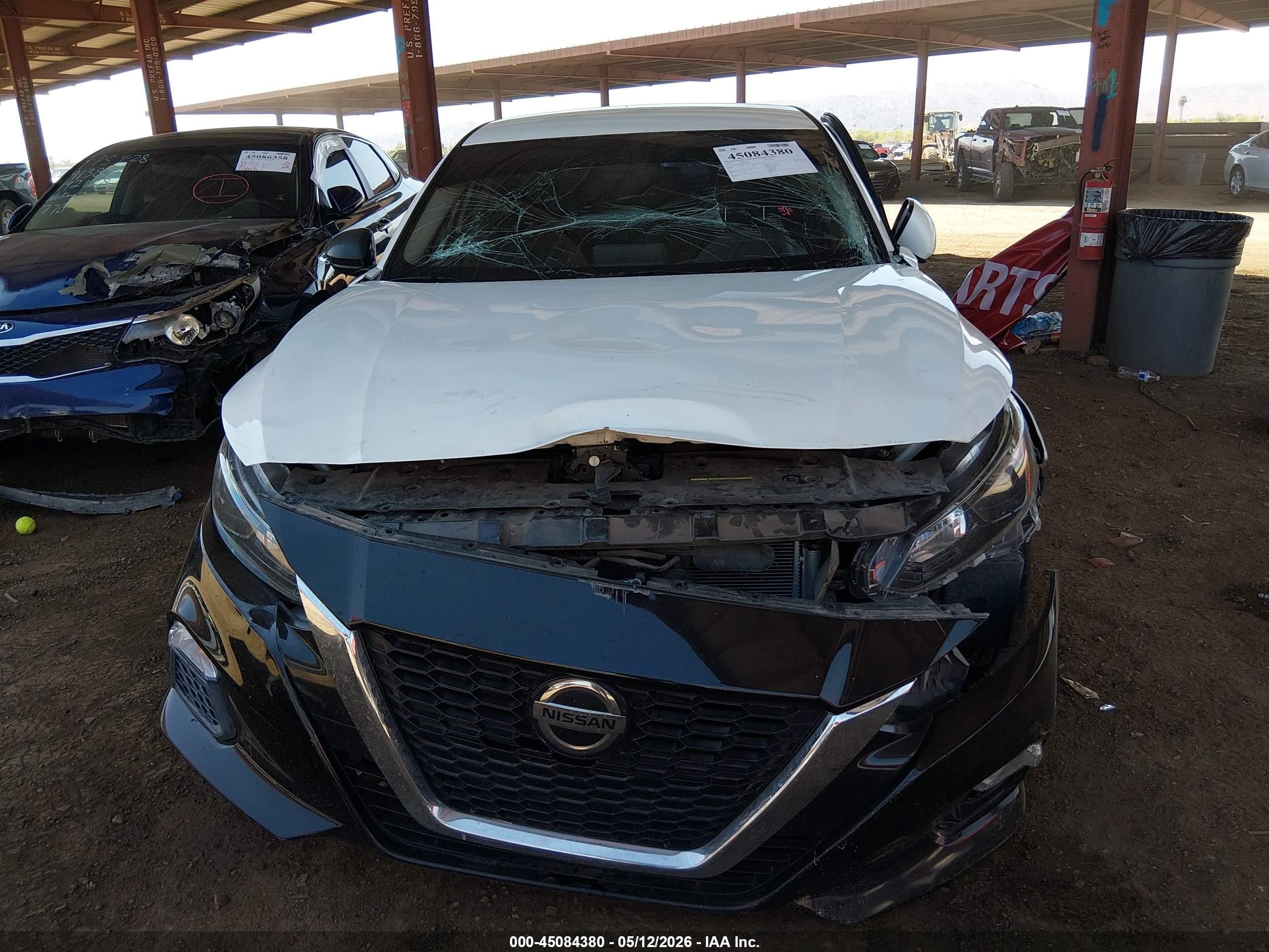 2020 Nissan Altima S Fwd White vin: 1N4BL4BVXLC172013