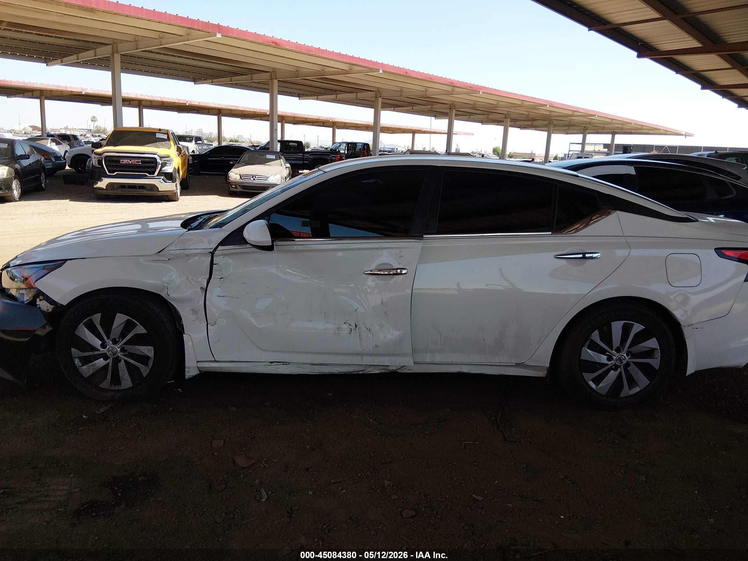2020 Nissan Altima S Fwd White vin: 1N4BL4BVXLC172013