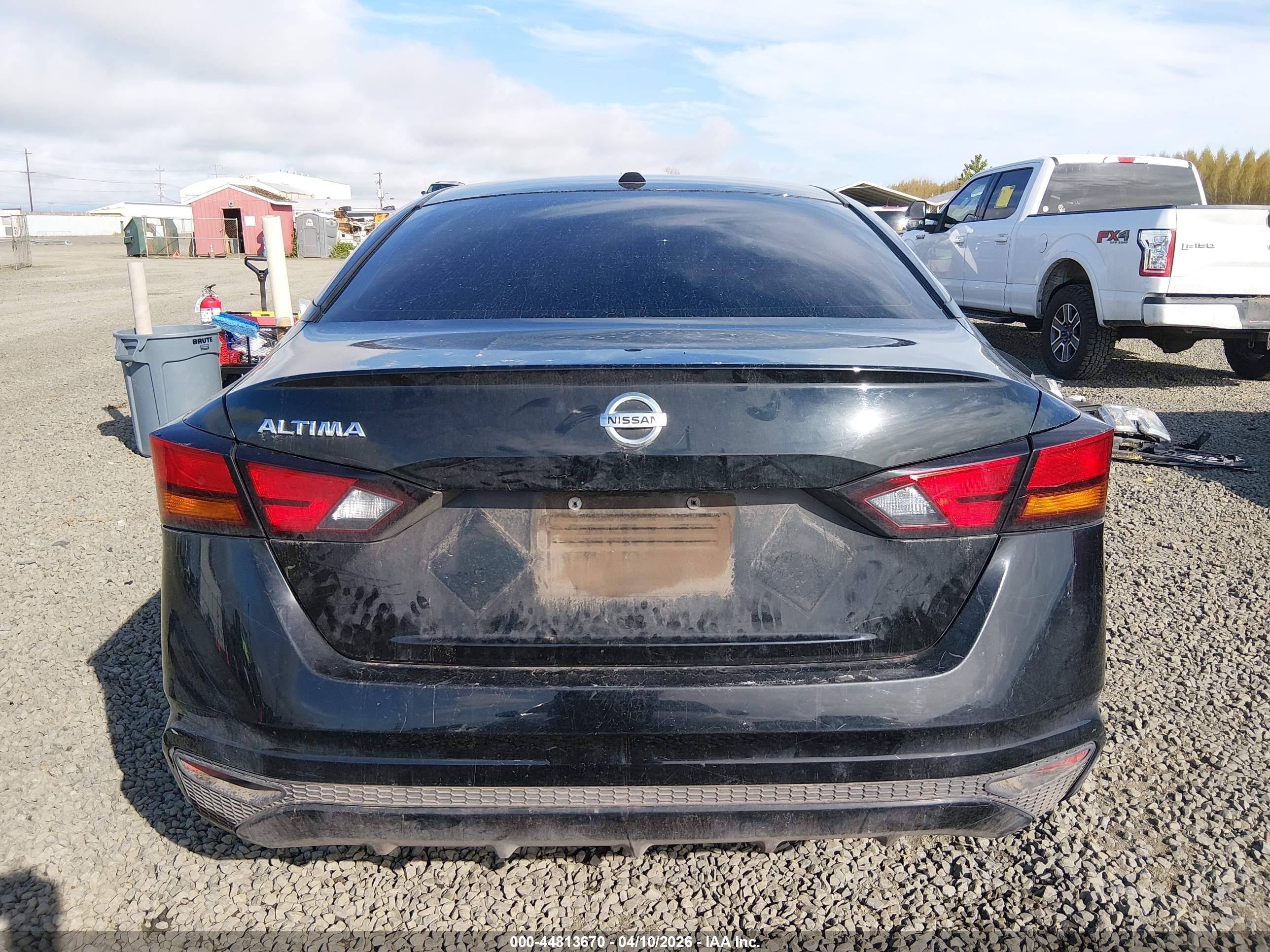 2020 Nissan Altima S Fwd Черный vin: 1N4BL4BVXLC203499