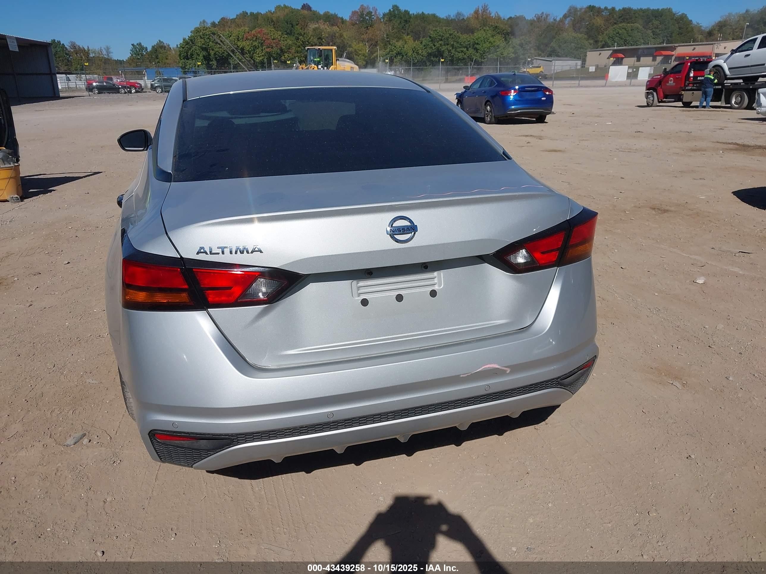 2021 Nissan Altima S Fwd Silver vin: 1N4BL4BVXMN310882