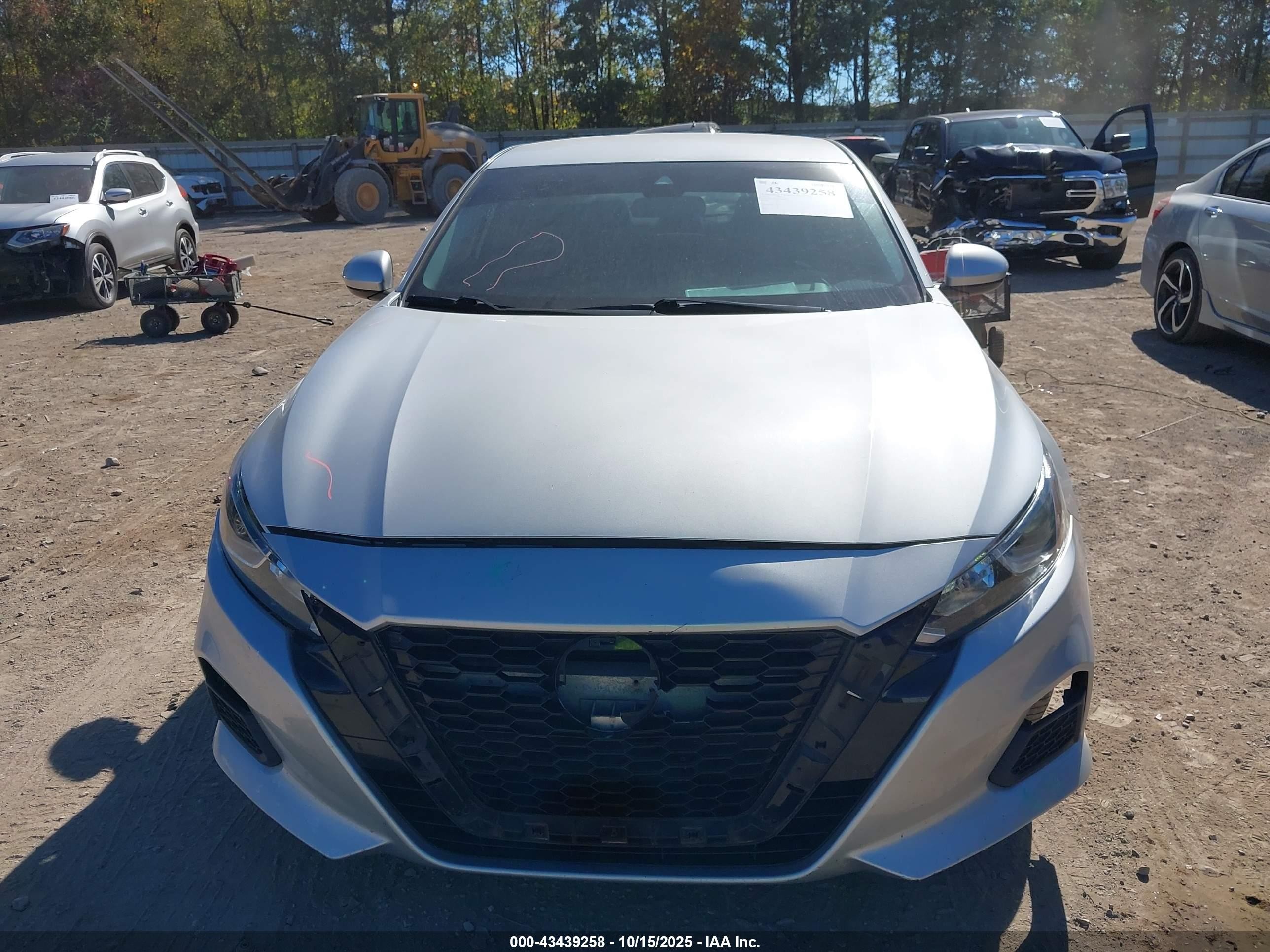 2021 Nissan Altima S Fwd Silver vin: 1N4BL4BVXMN310882
