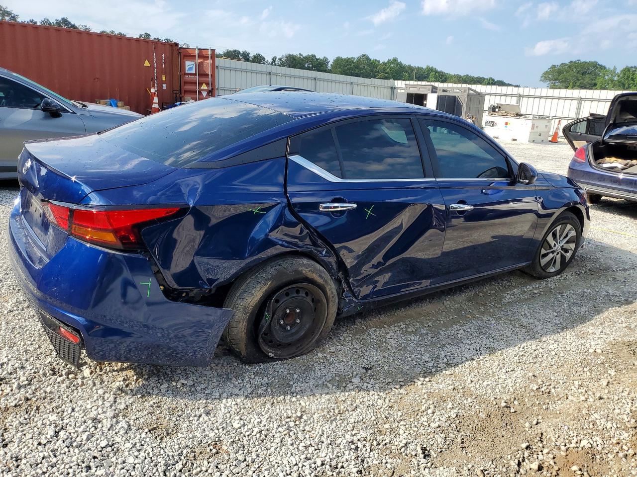 2022 Nissan Altima S Blue vin: 1N4BL4BVXNN316764