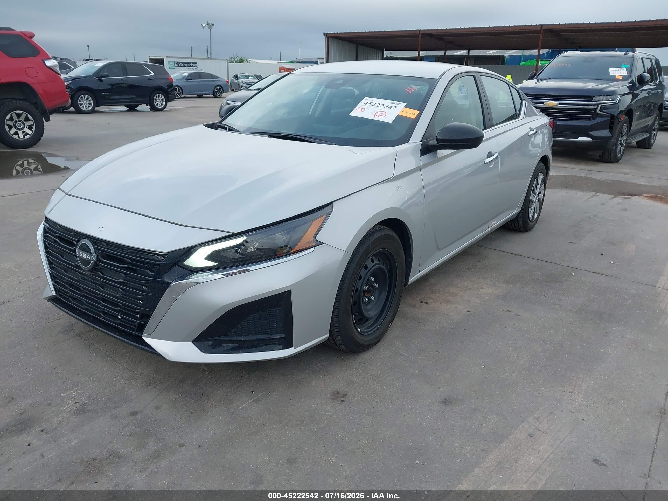 2025 Nissan Altima S Fwd Silver vin: 1N4BL4BVXSN339733