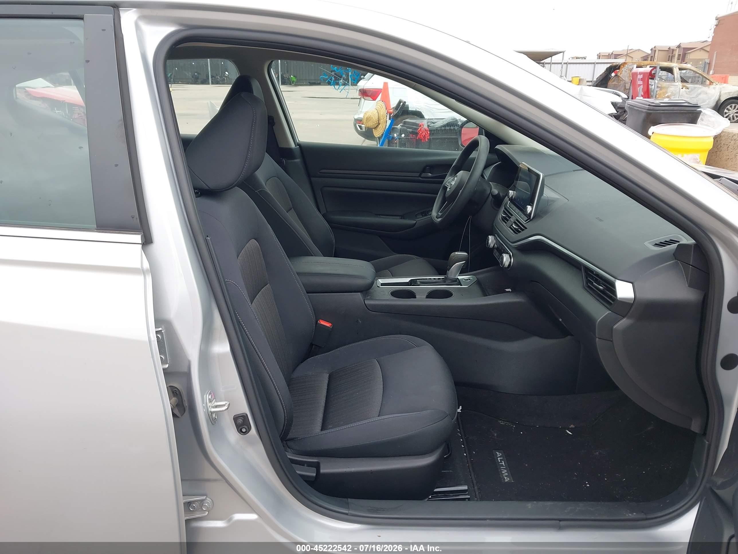 2025 Nissan Altima S Fwd Silver vin: 1N4BL4BVXSN339733