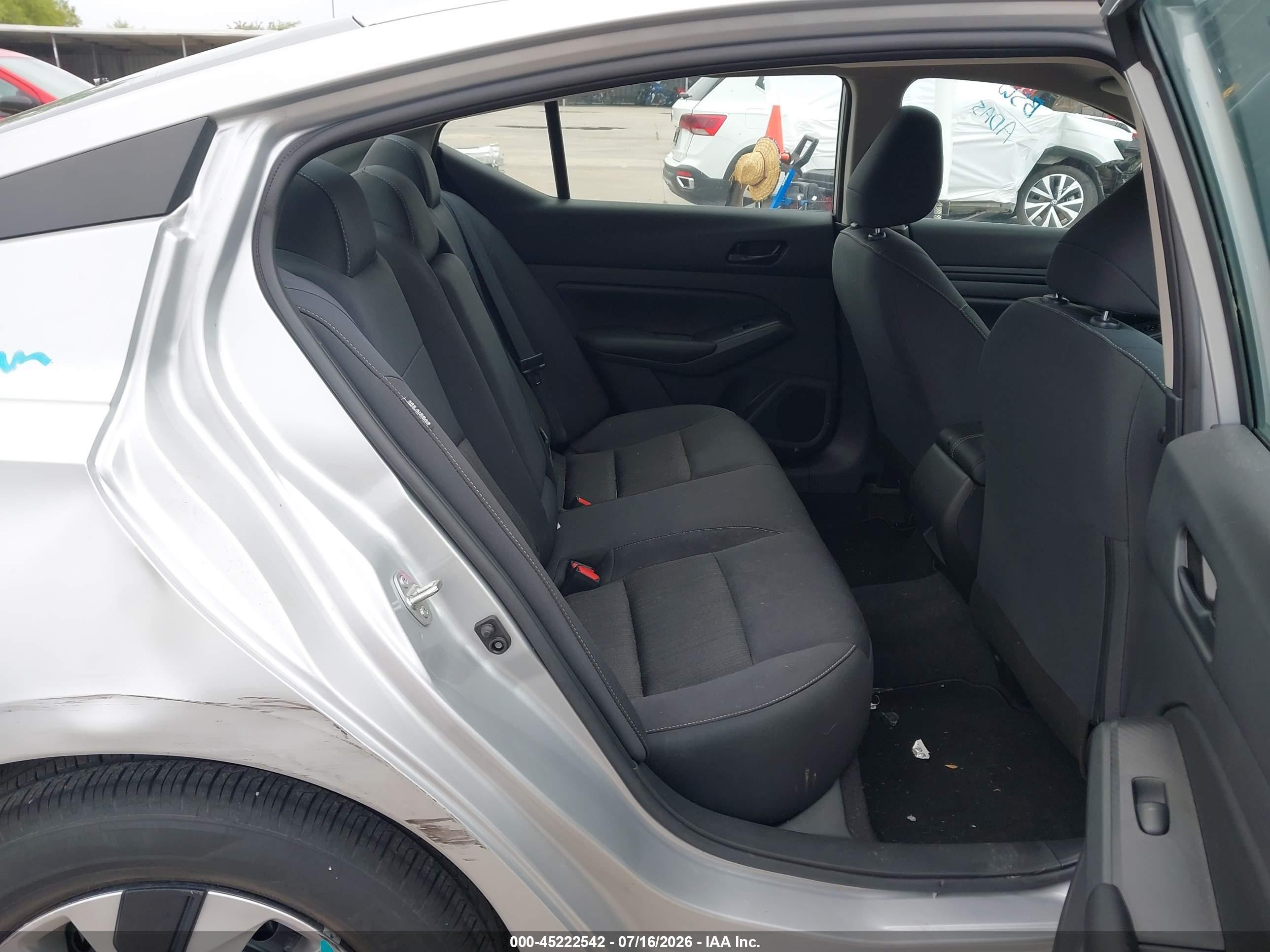 2025 Nissan Altima S Fwd Silver vin: 1N4BL4BVXSN339733