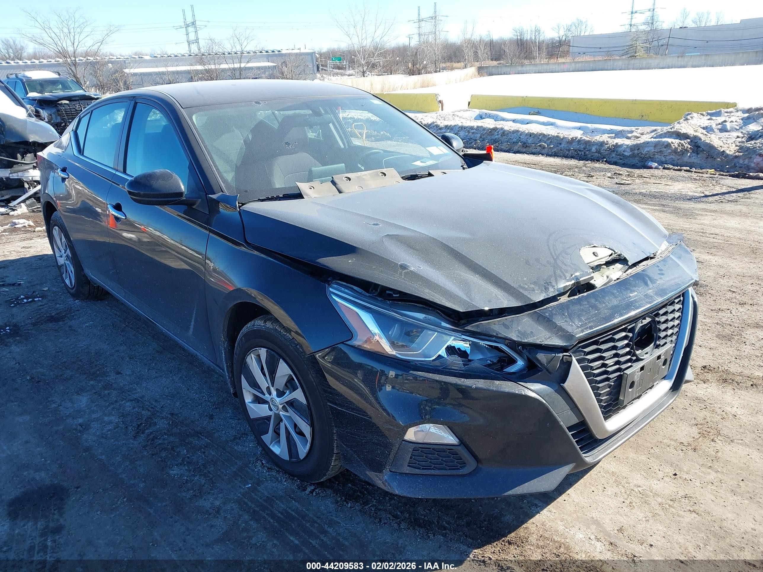 2020 Nissan Altima S Intelligent Awd Black vin: 1N4BL4BW2LC256609