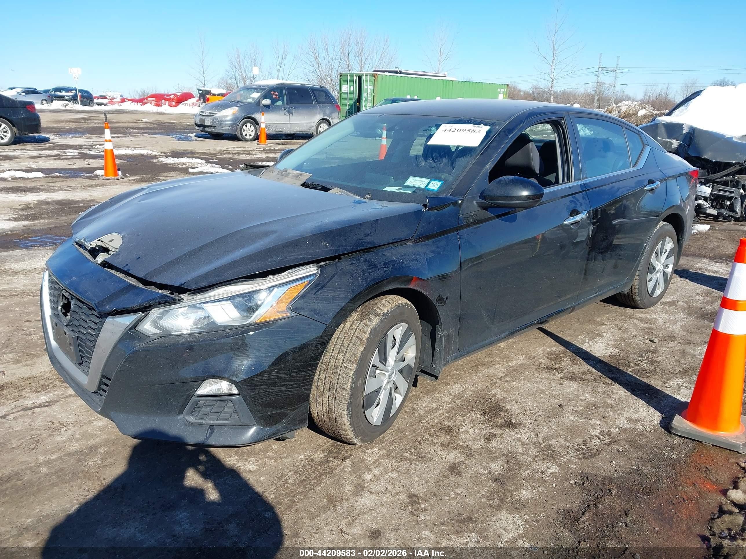 2020 Nissan Altima S Intelligent Awd Black vin: 1N4BL4BW2LC256609