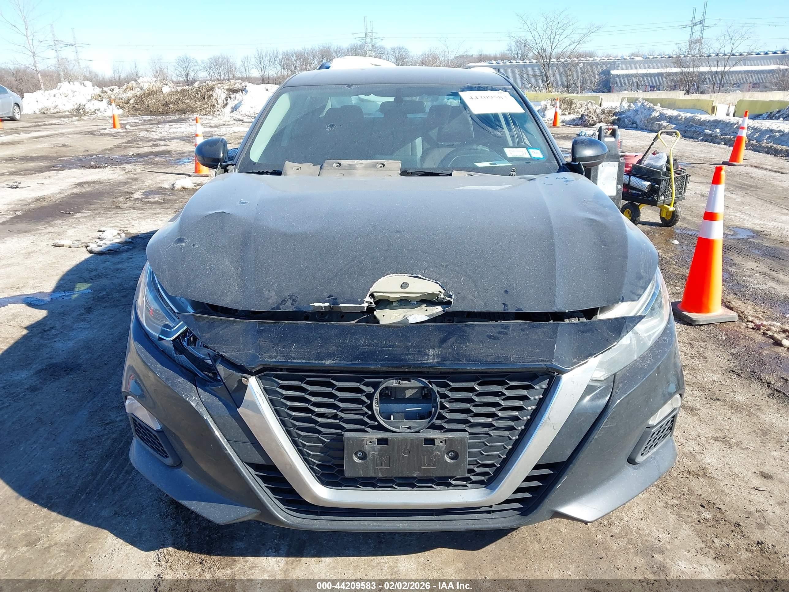 2020 Nissan Altima S Intelligent Awd Black vin: 1N4BL4BW2LC256609
