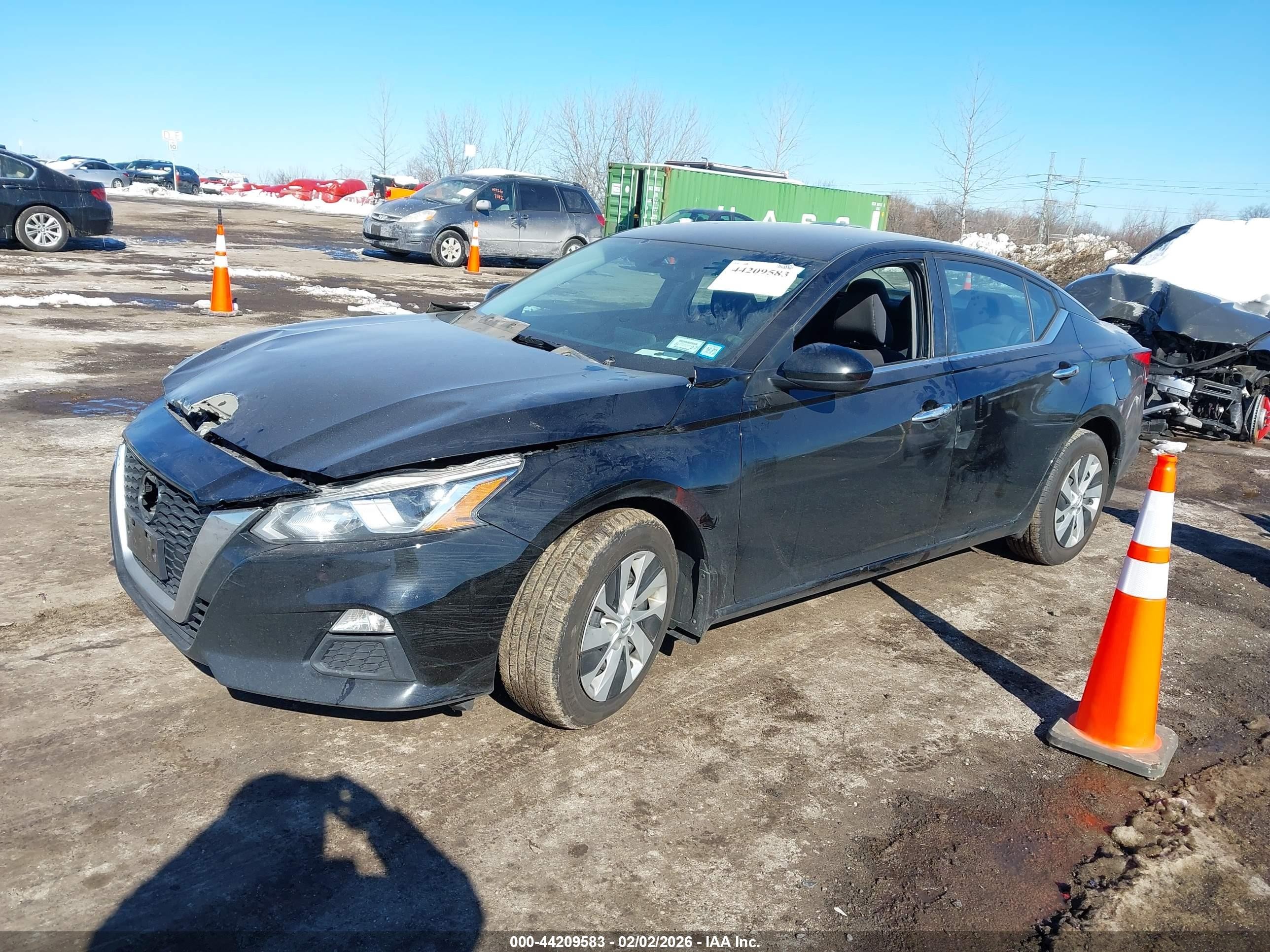 2020 Nissan Altima S Intelligent Awd Black vin: 1N4BL4BW2LC256609
