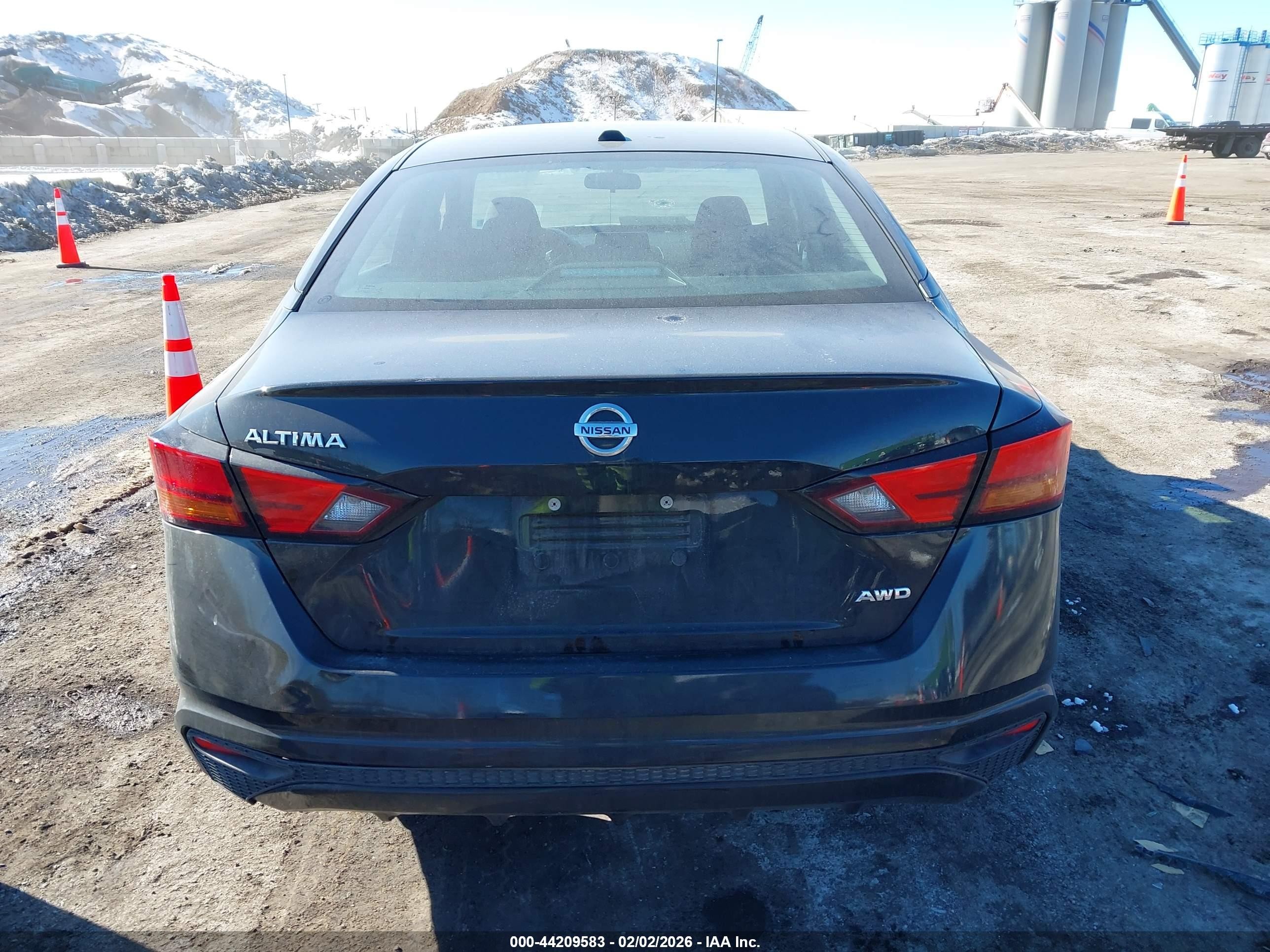 2020 Nissan Altima S Intelligent Awd Black vin: 1N4BL4BW2LC256609
