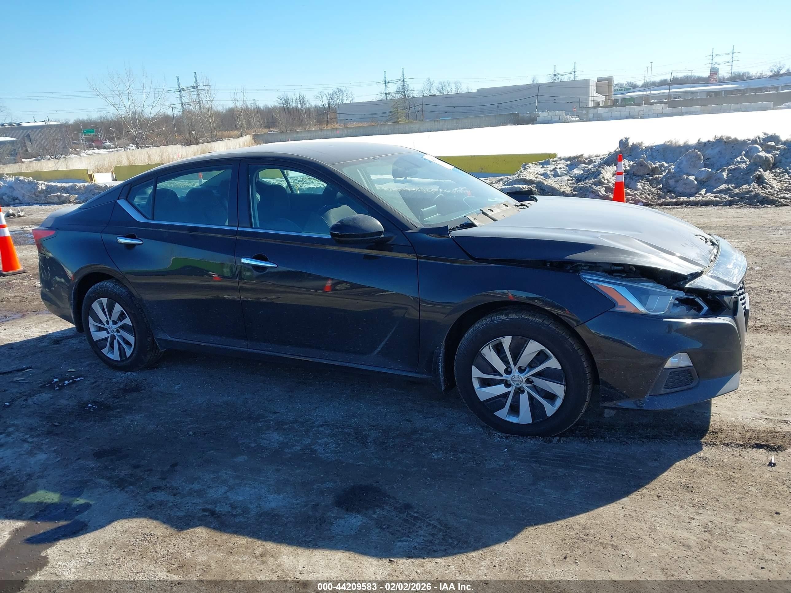 2020 Nissan Altima S Intelligent Awd Black vin: 1N4BL4BW2LC256609