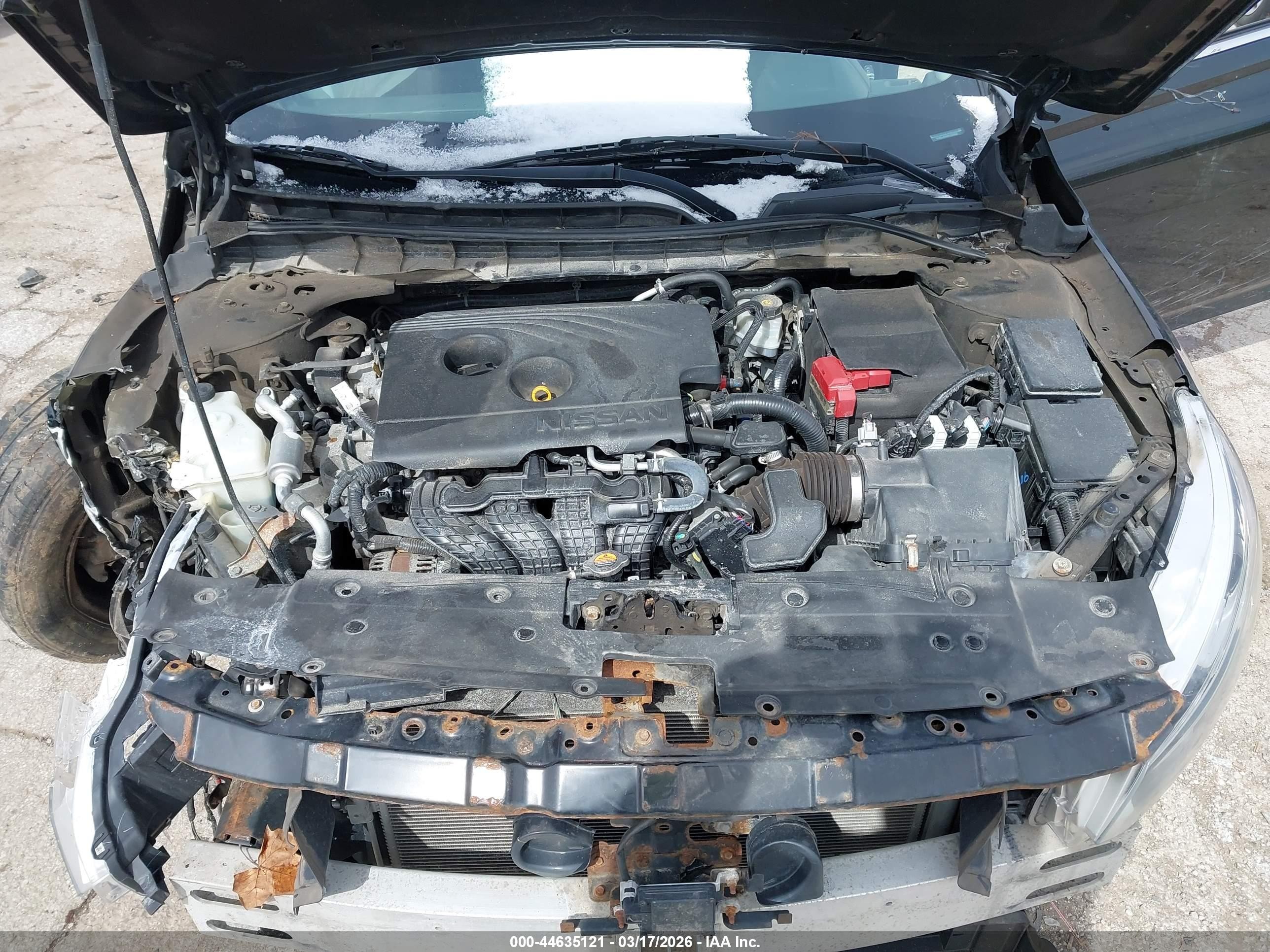 2019 Nissan Altima 2.5 S Черный vin: 1N4BL4BW4KN306820