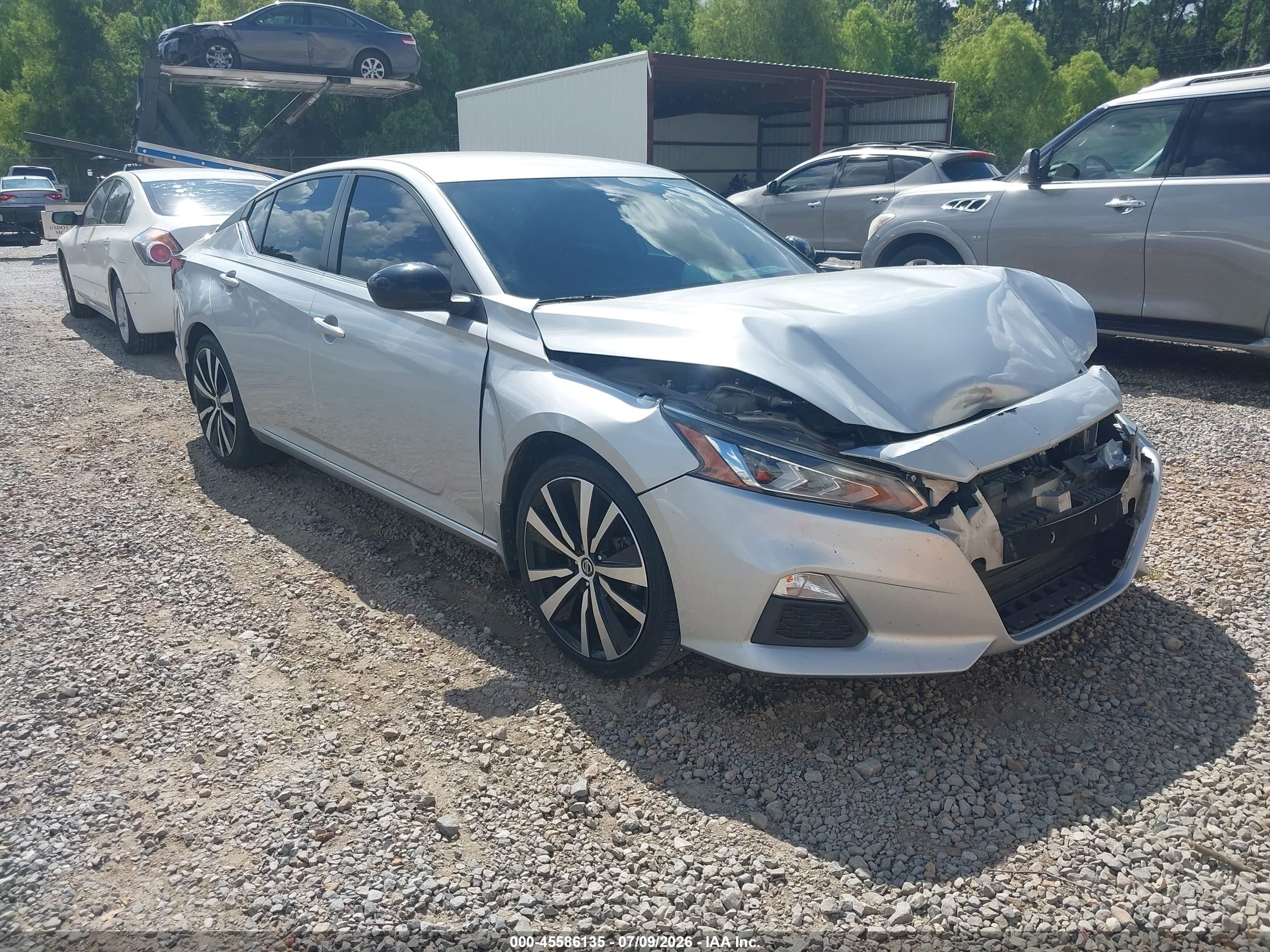 2020 Nissan Altima Sr Fwd Silver vin: 1N4BL4CV0LC161794