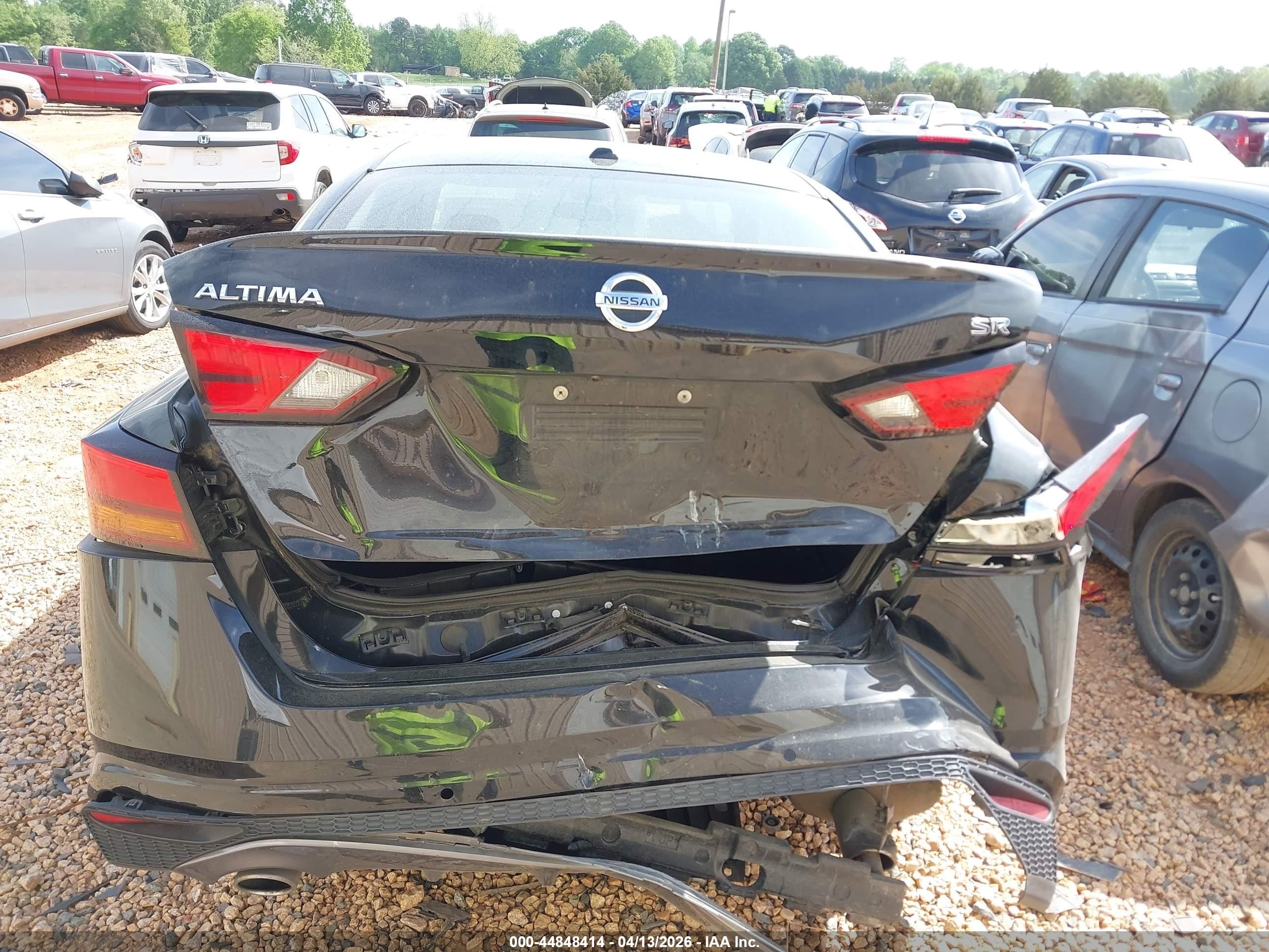 2020 Nissan Altima Sr Fwd Черный vin: 1N4BL4CV0LC234517