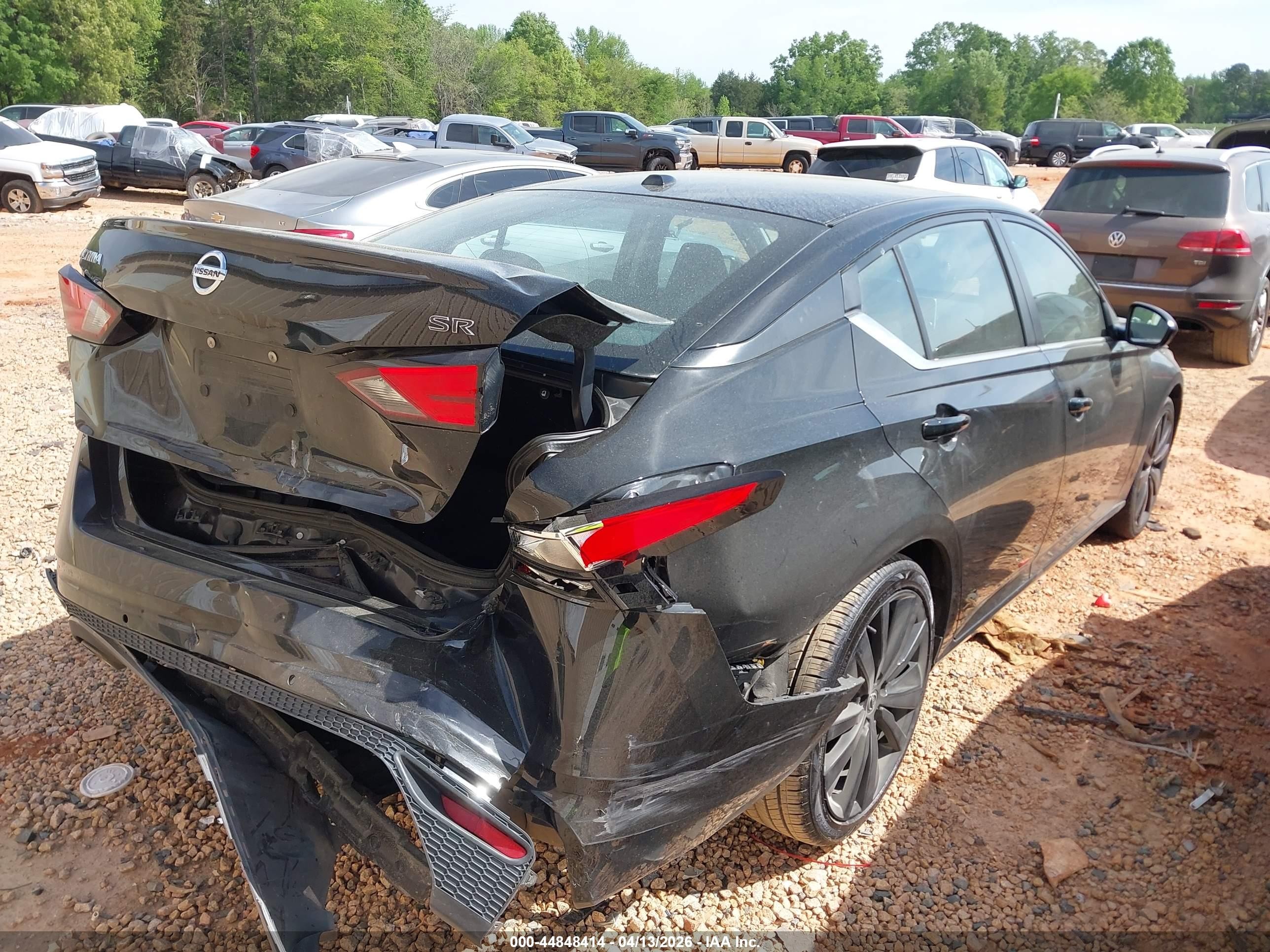 2020 Nissan Altima Sr Fwd Черный vin: 1N4BL4CV0LC234517