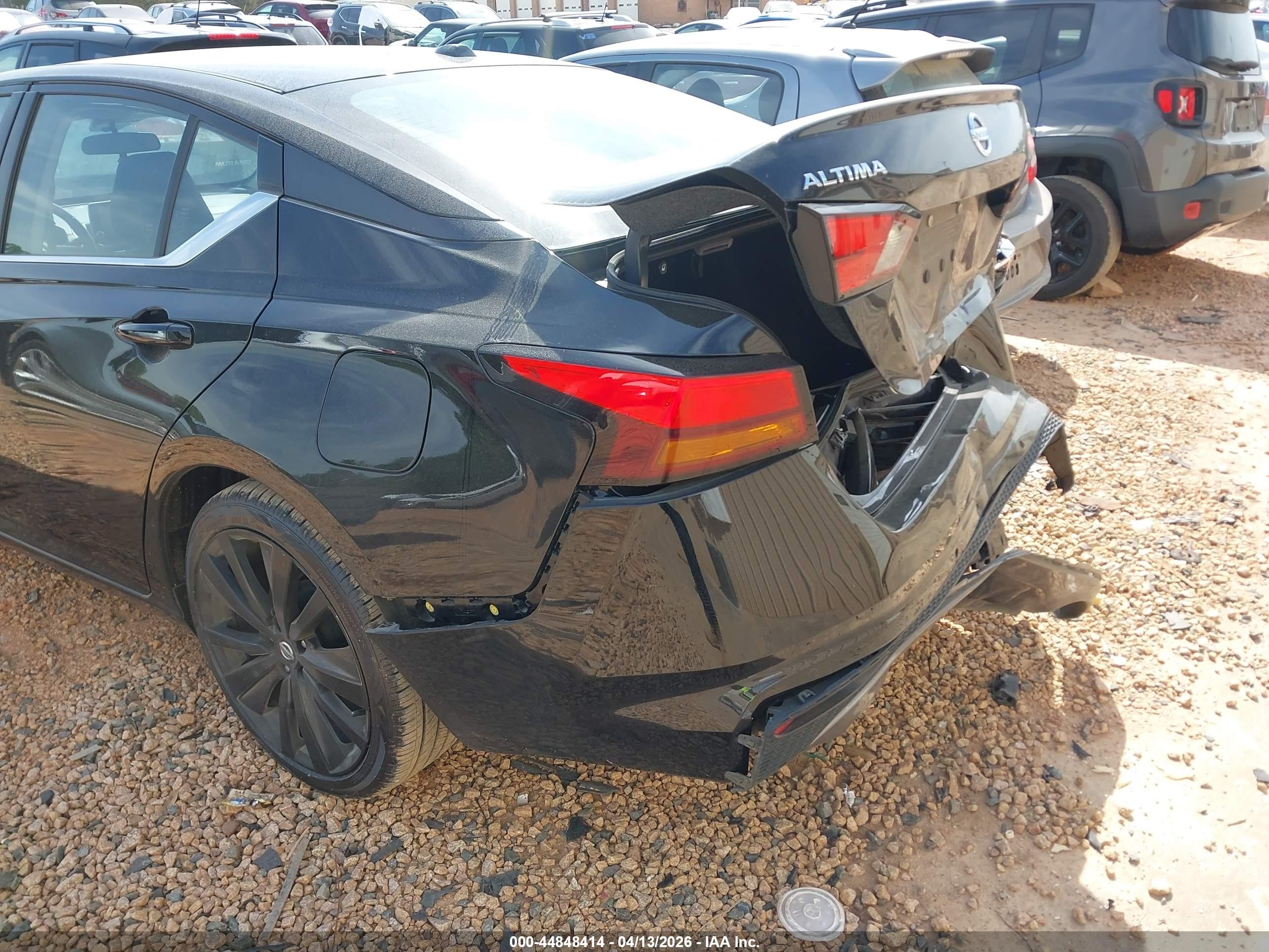 2020 Nissan Altima Sr Fwd Черный vin: 1N4BL4CV0LC234517