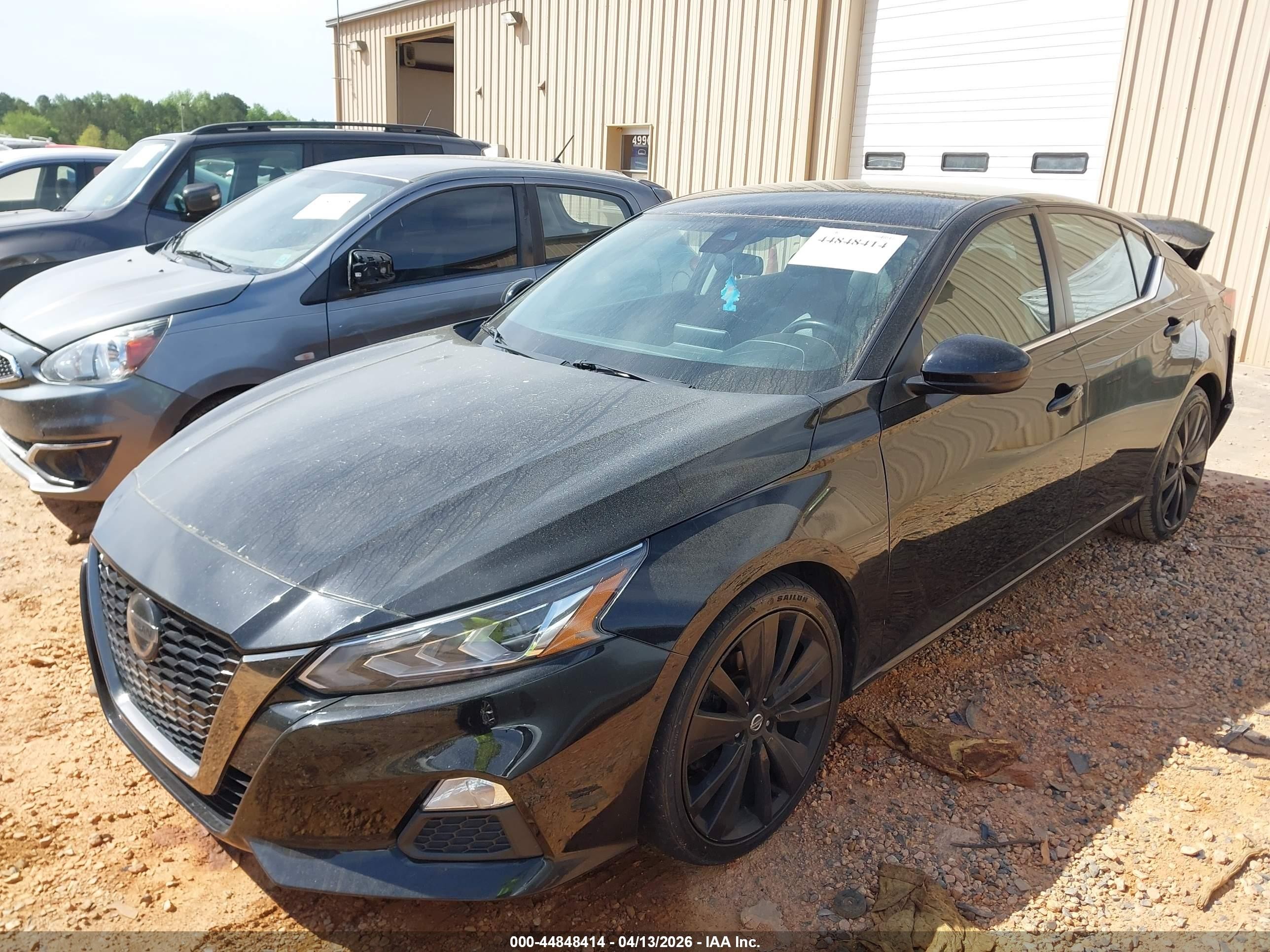 2020 Nissan Altima Sr Fwd Черный vin: 1N4BL4CV0LC234517