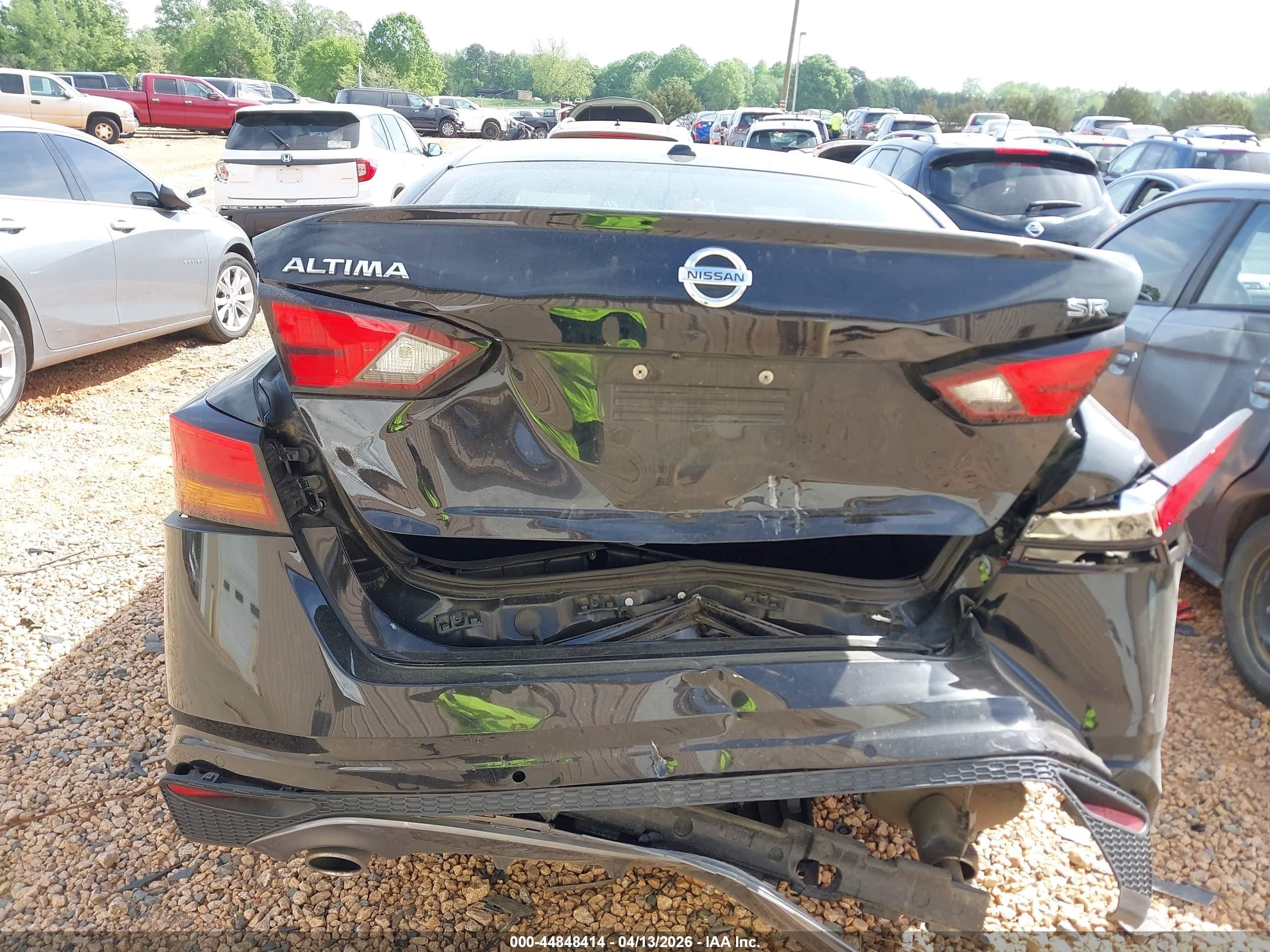2020 Nissan Altima Sr Fwd Черный vin: 1N4BL4CV0LC234517