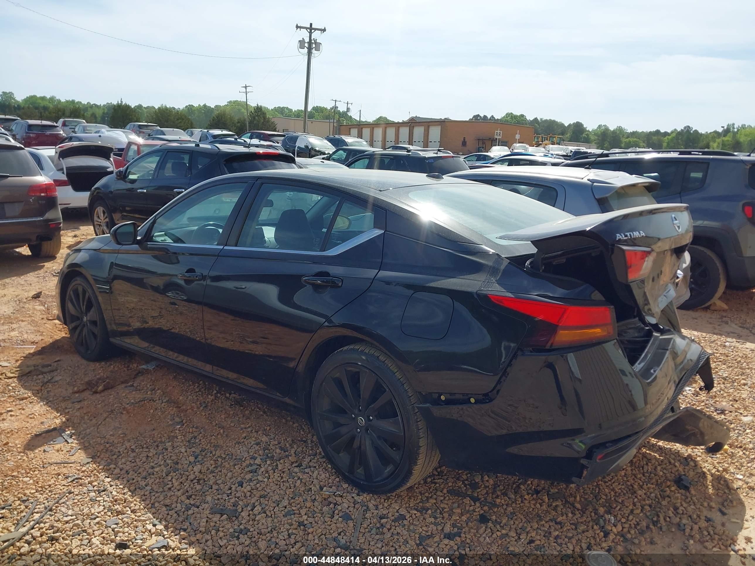2020 Nissan Altima Sr Fwd Черный vin: 1N4BL4CV0LC234517