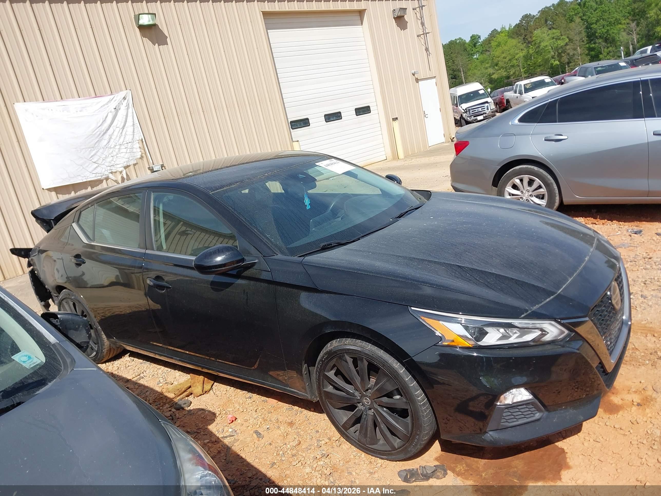 2020 Nissan Altima Sr Fwd Черный vin: 1N4BL4CV0LC234517