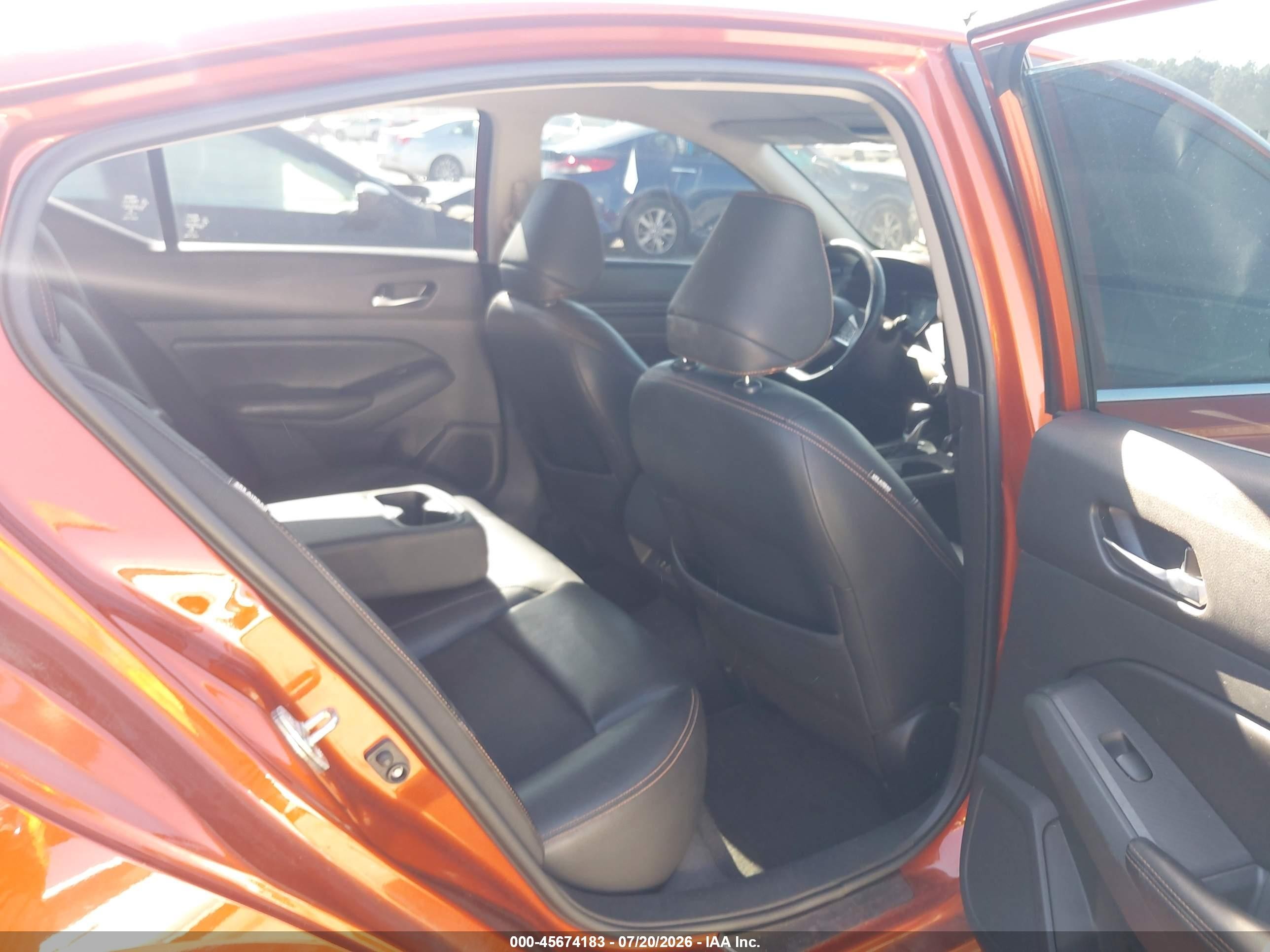 2021 Nissan Altima Sr Fwd Orange vin: 1N4BL4CV0MN329035