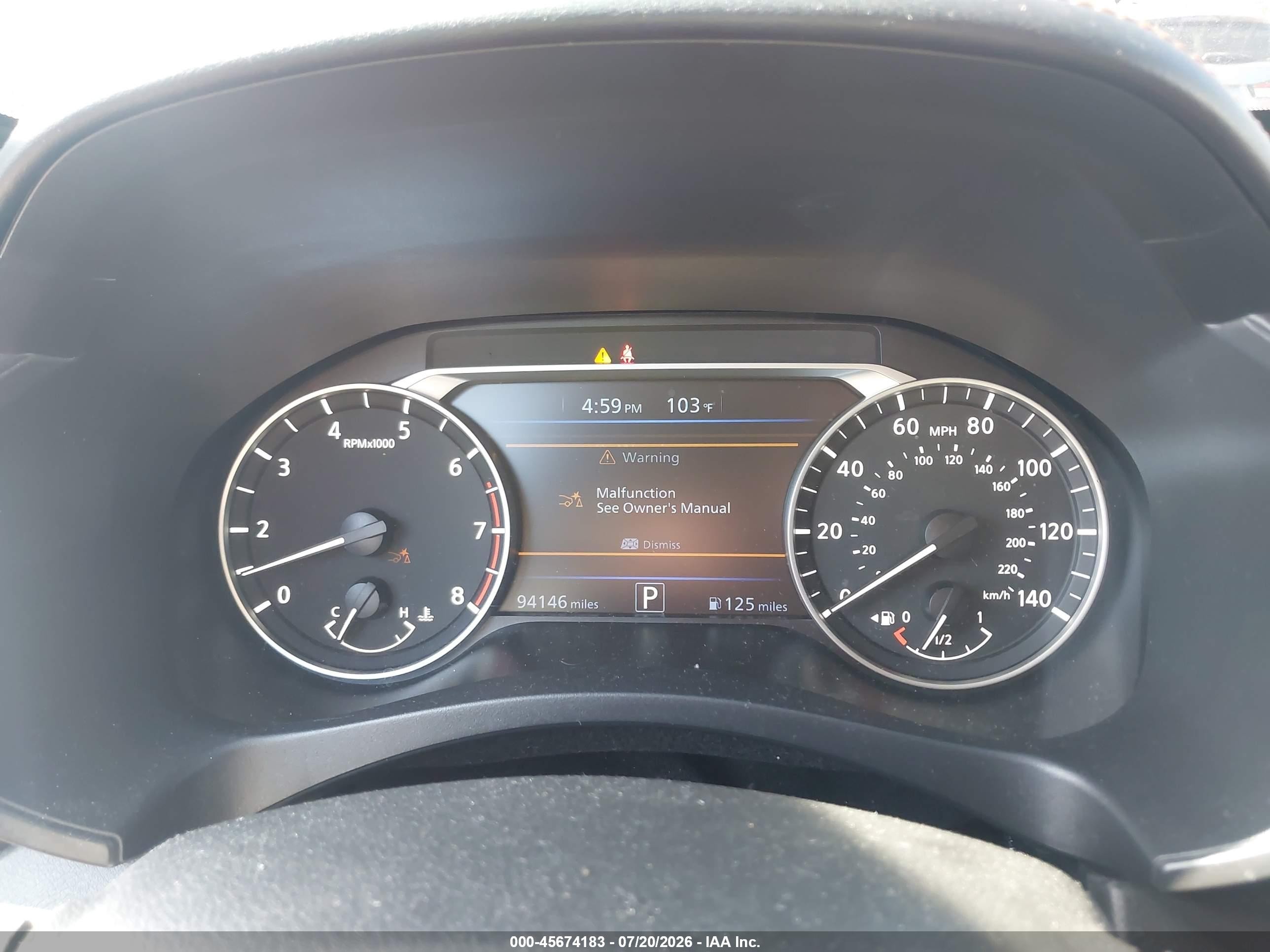 2021 Nissan Altima Sr Fwd Orange vin: 1N4BL4CV0MN329035