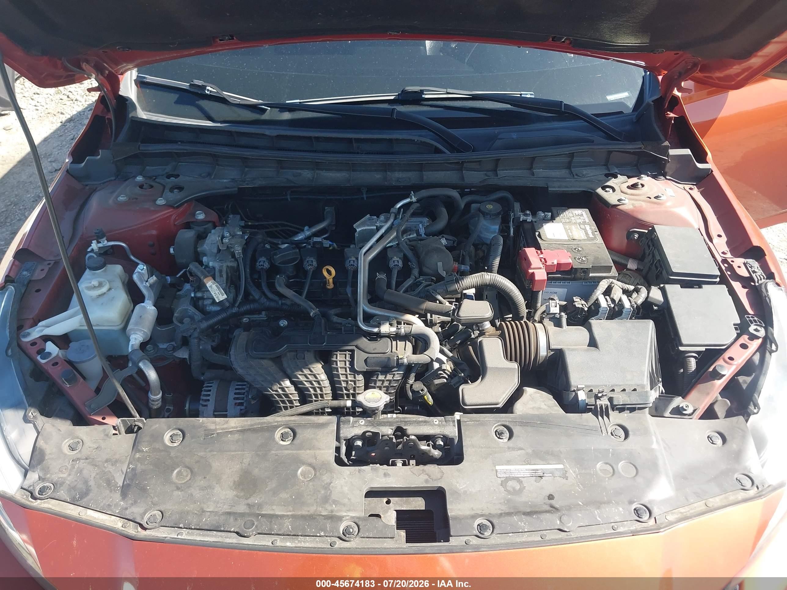 2021 Nissan Altima Sr Fwd Orange vin: 1N4BL4CV0MN329035