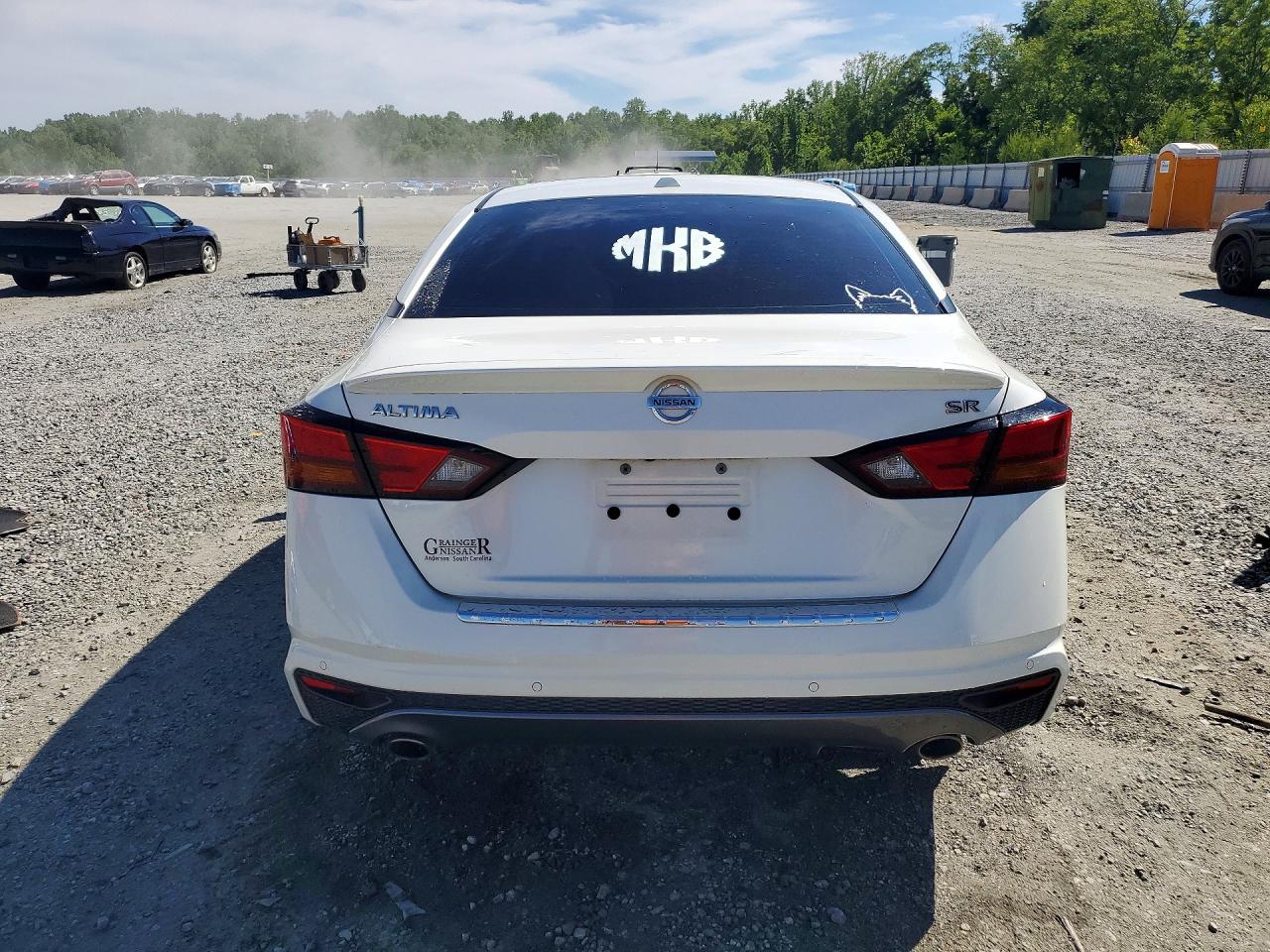 2021 Nissan Altima Sr White vin: 1N4BL4CV0MN341038