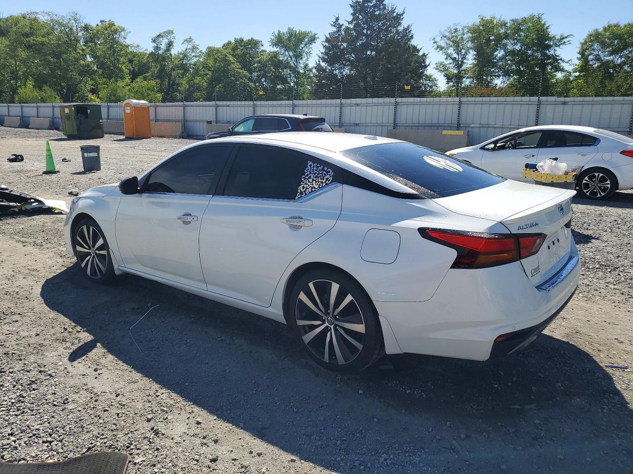 2021 Nissan Altima Sr White vin: 1N4BL4CV0MN341038
