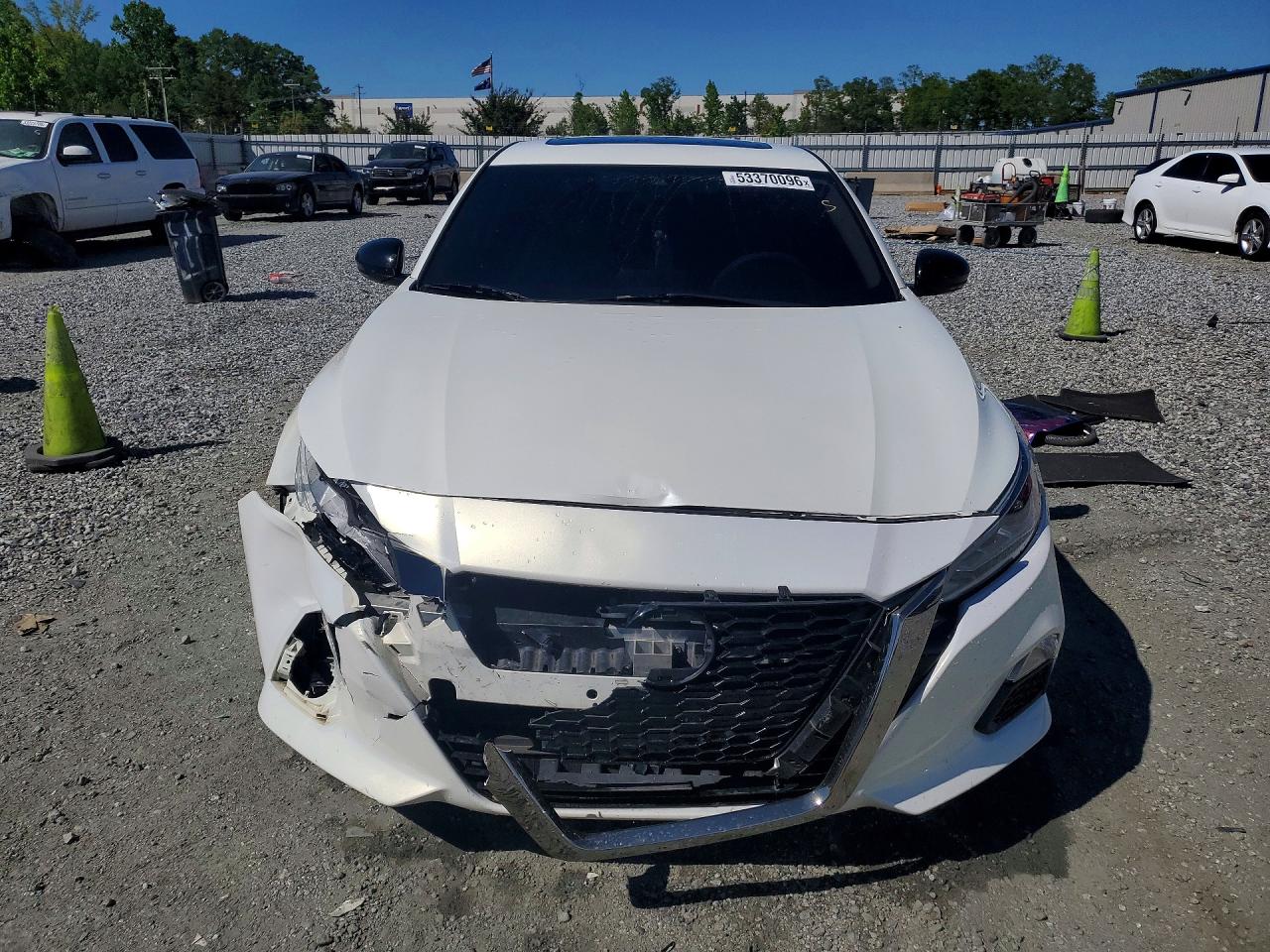 2021 Nissan Altima Sr White vin: 1N4BL4CV0MN341038
