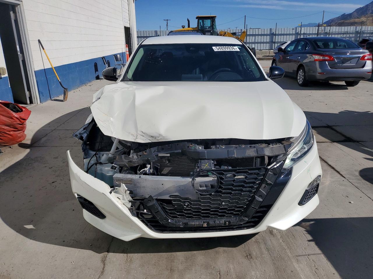 2022 Nissan Altima Sr Белый vin: 1N4BL4CV0NN389219