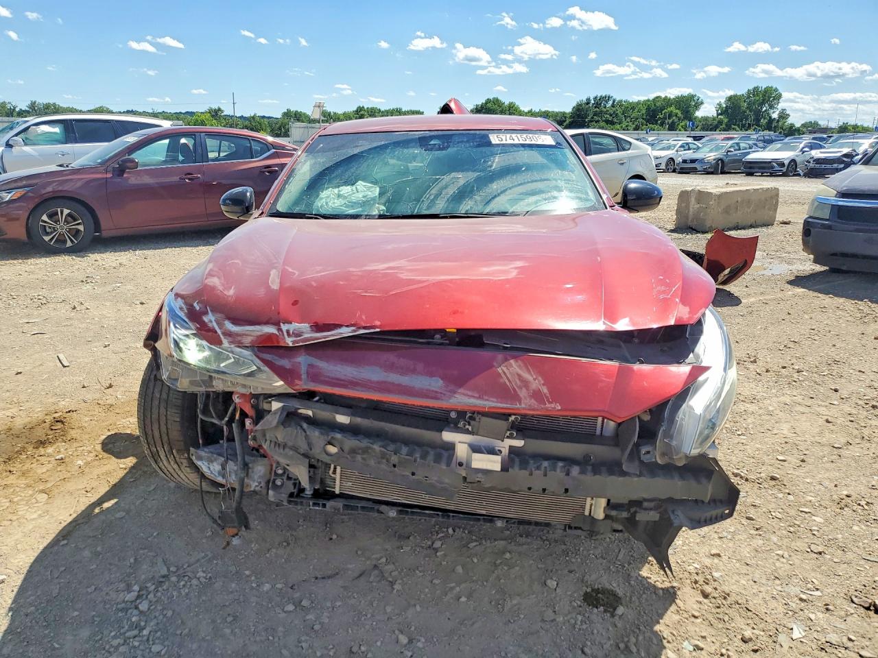 2022 Nissan Altima Sr Burgundy vin: 1N4BL4CV0NN422316