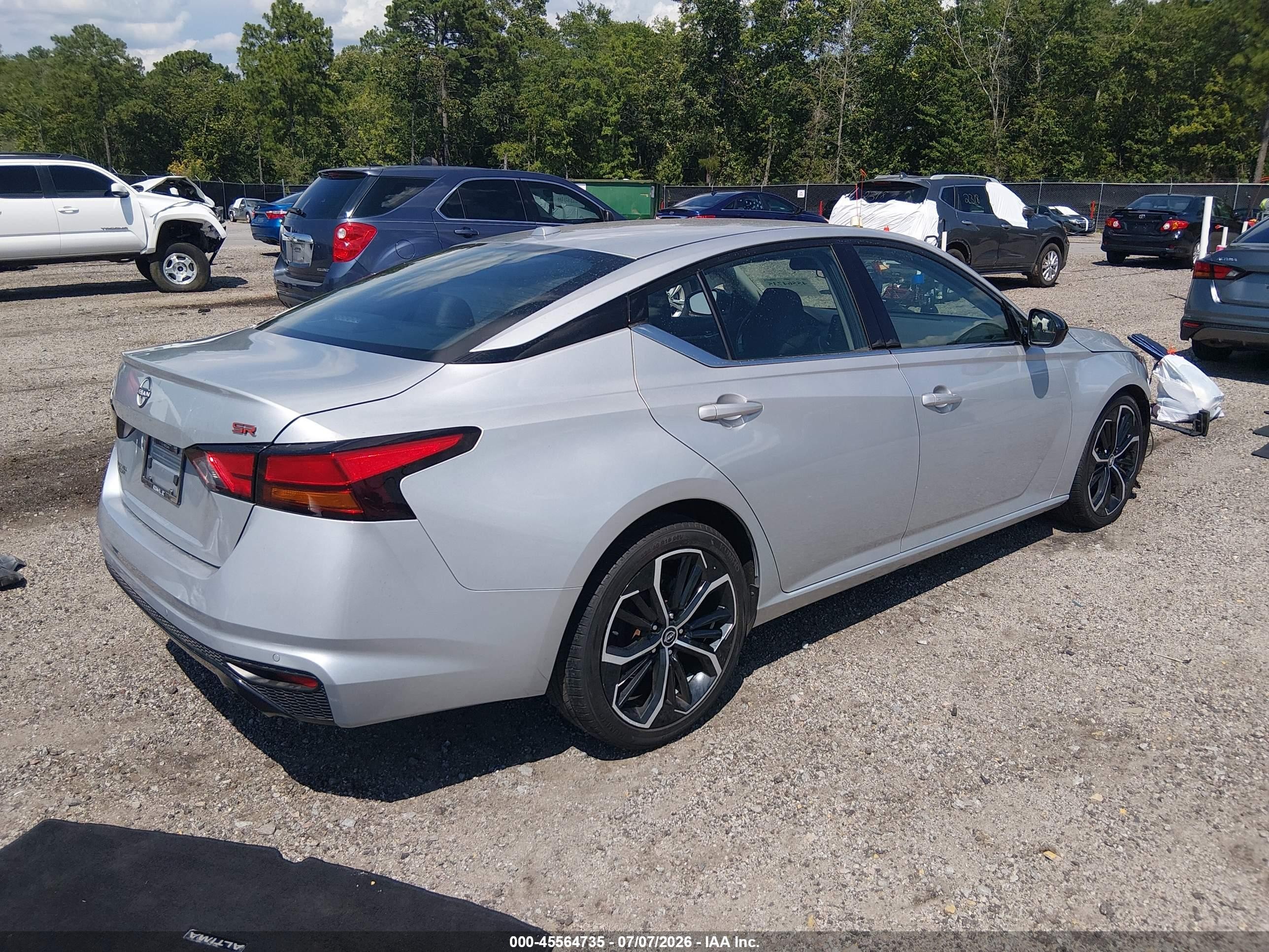 2024 Nissan Altima Sr Fwd Silver vin: 1N4BL4CV0RN391123