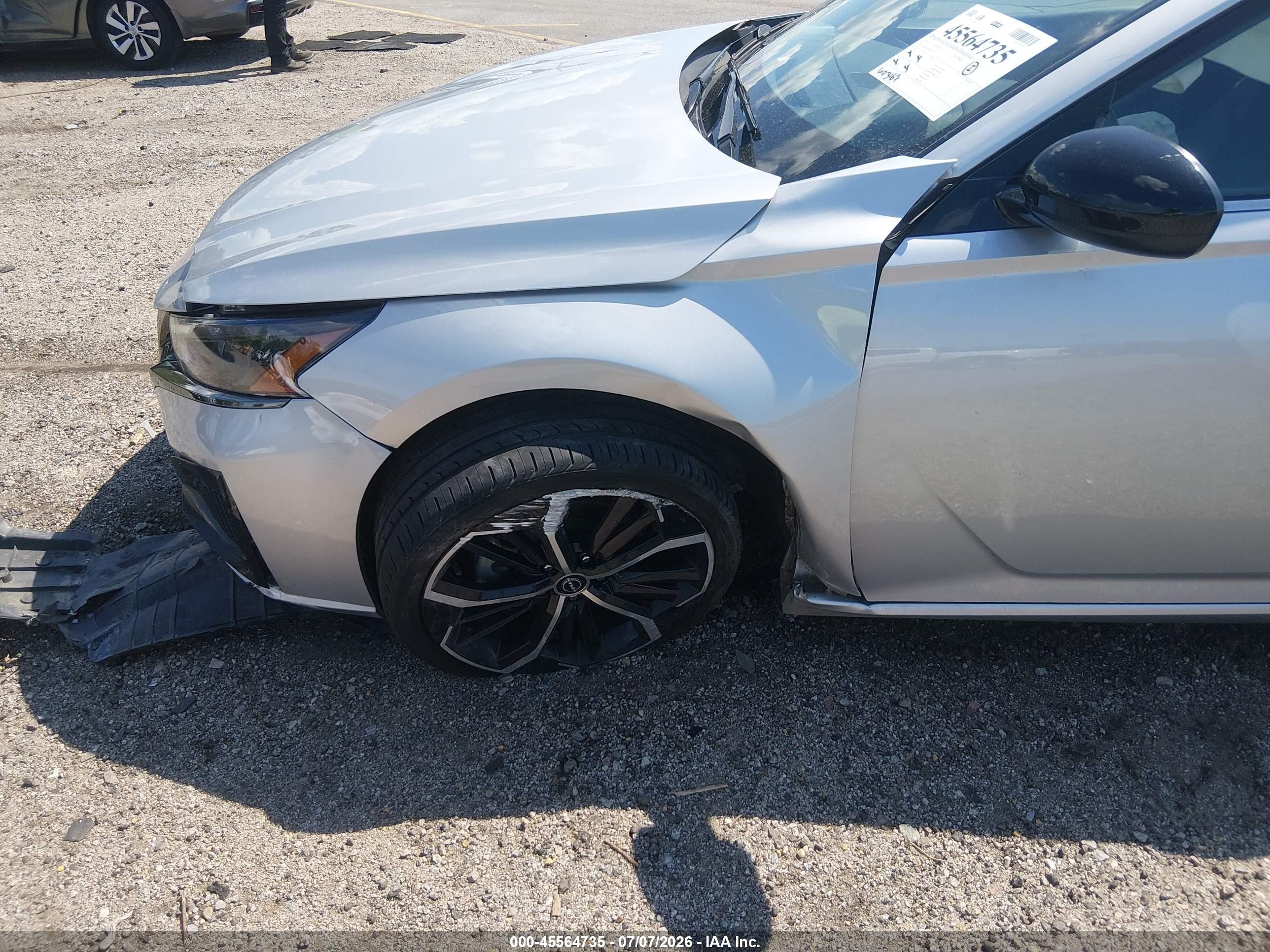 2024 Nissan Altima Sr Fwd Silver vin: 1N4BL4CV0RN391123