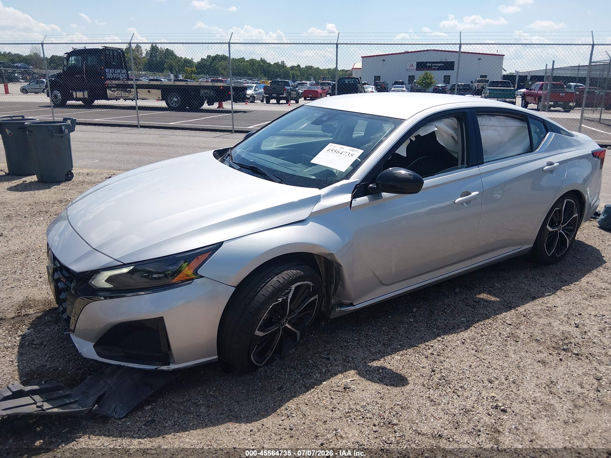 2024 Nissan Altima Sr Fwd Silver vin: 1N4BL4CV0RN391123