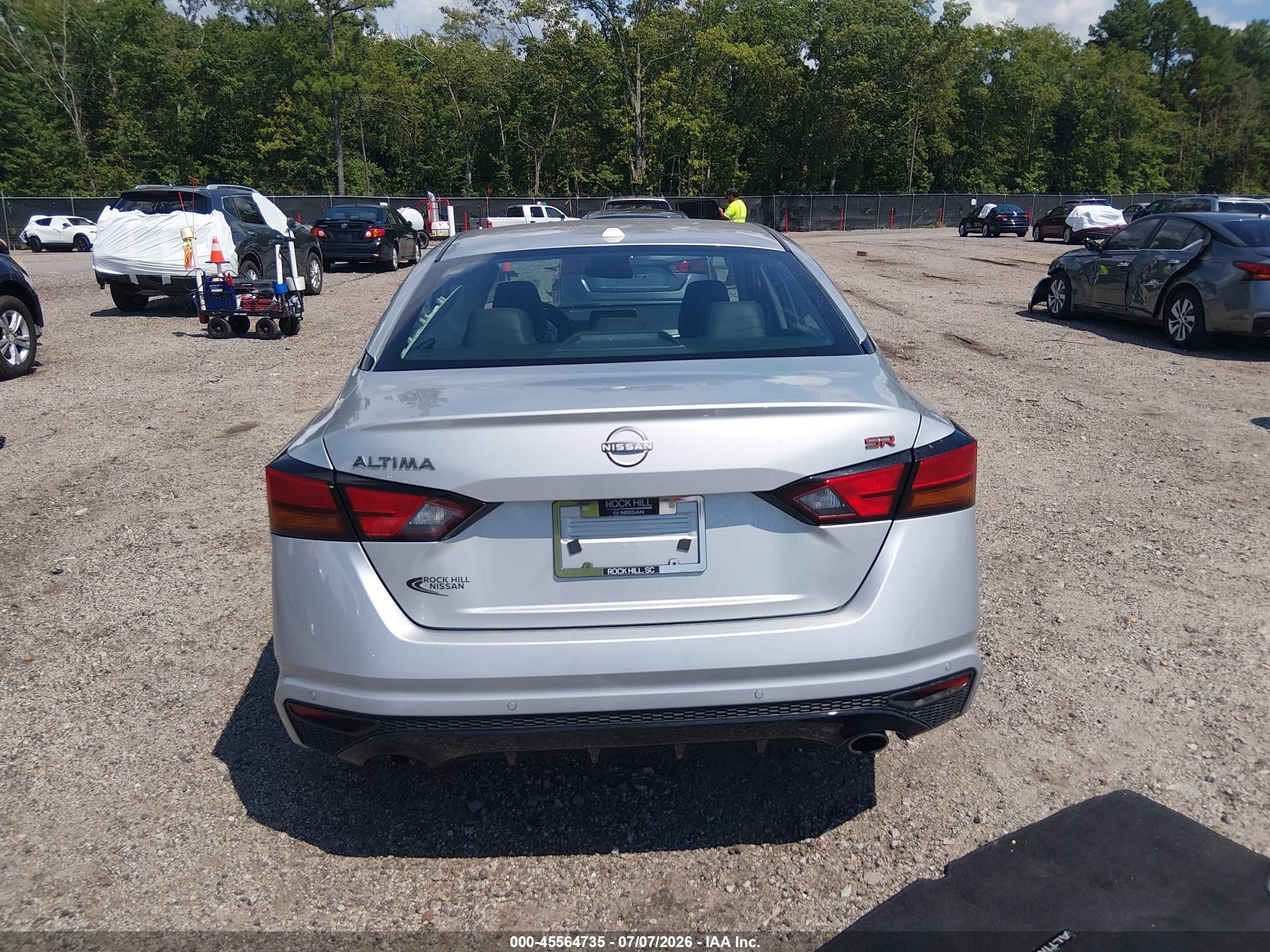 2024 Nissan Altima Sr Fwd Silver vin: 1N4BL4CV0RN391123