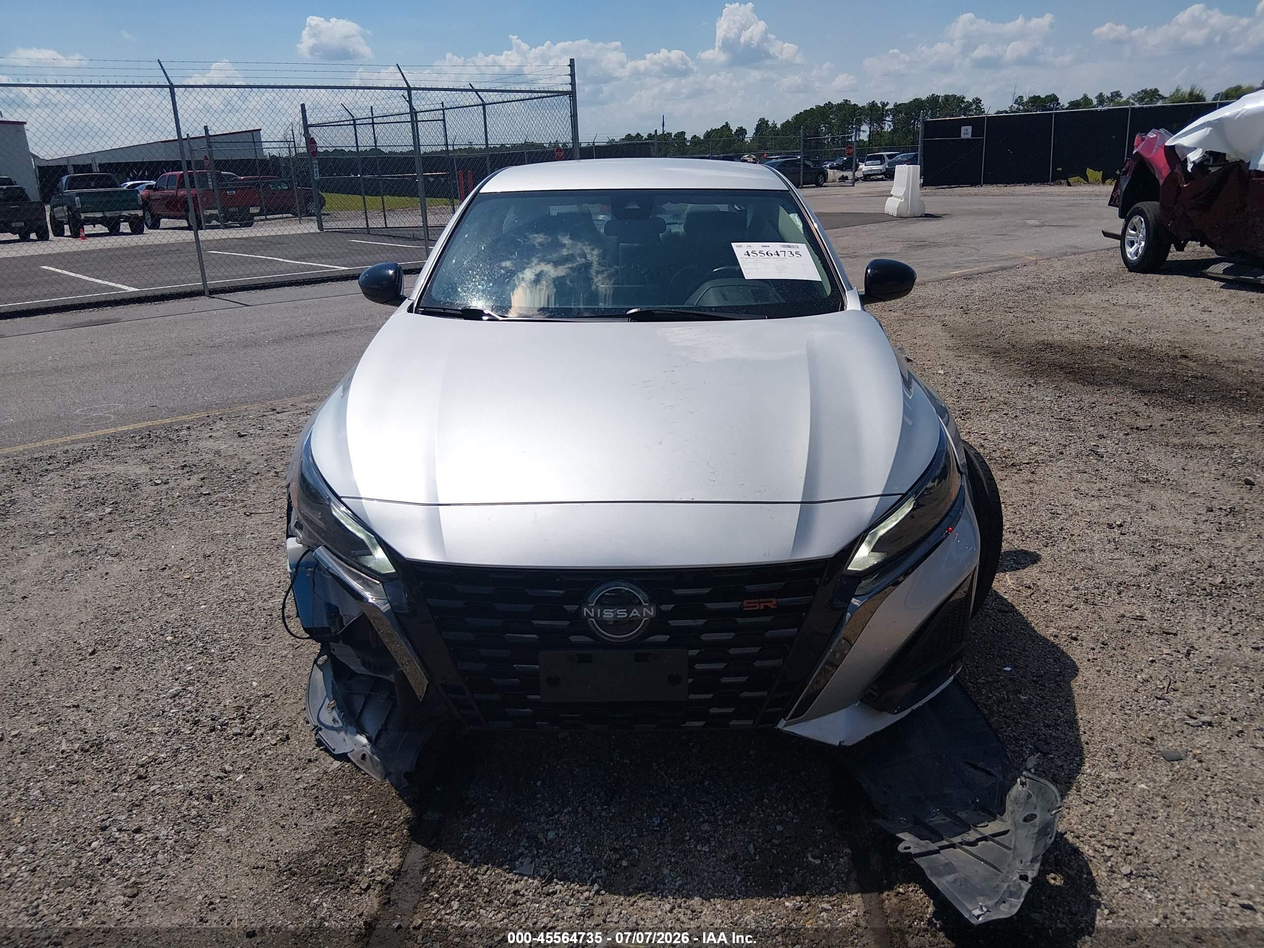 2024 Nissan Altima Sr Fwd Silver vin: 1N4BL4CV0RN391123
