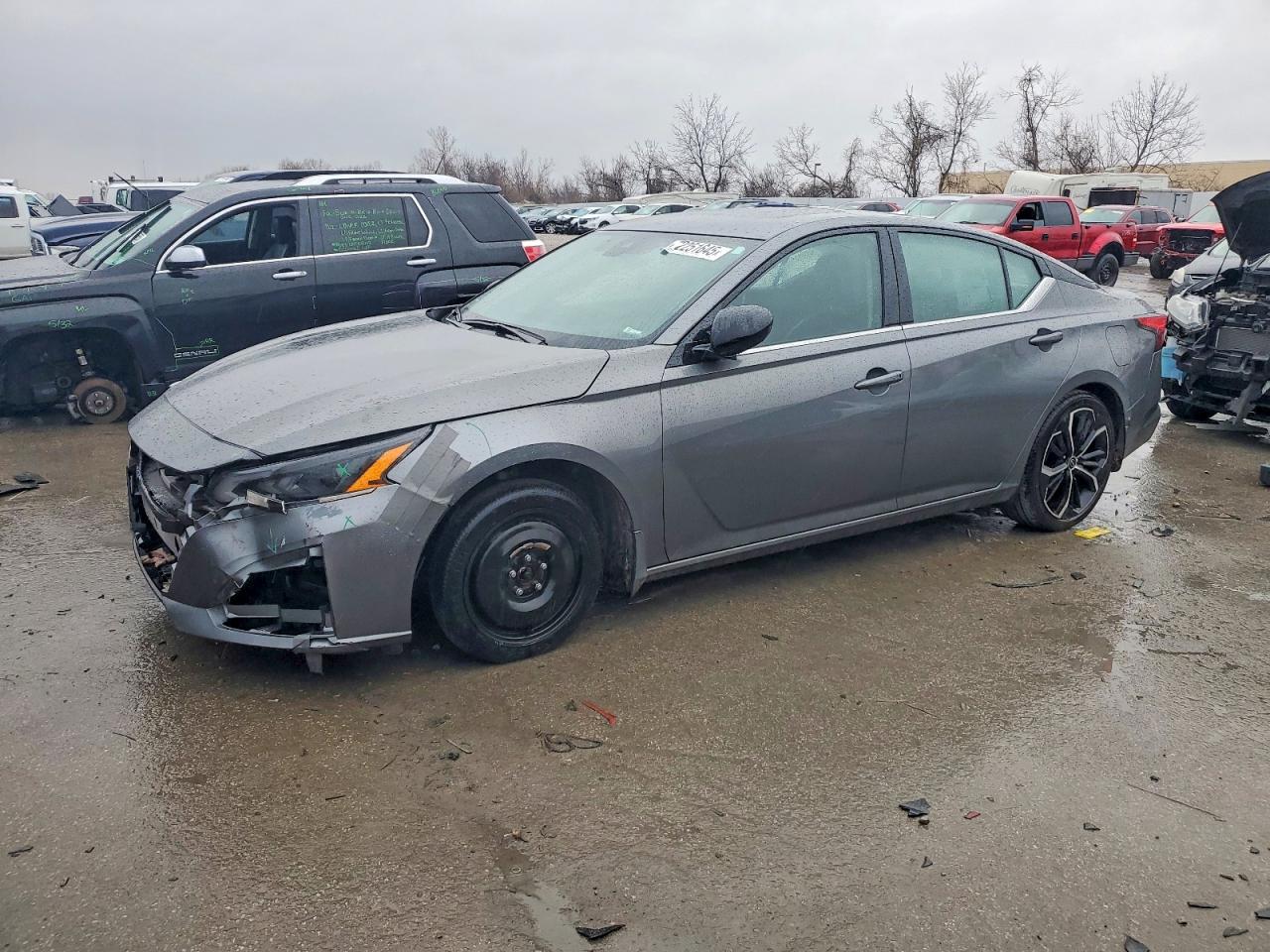 2024 Nissan Altima Sr Gray vin: 1N4BL4CV0RN394457