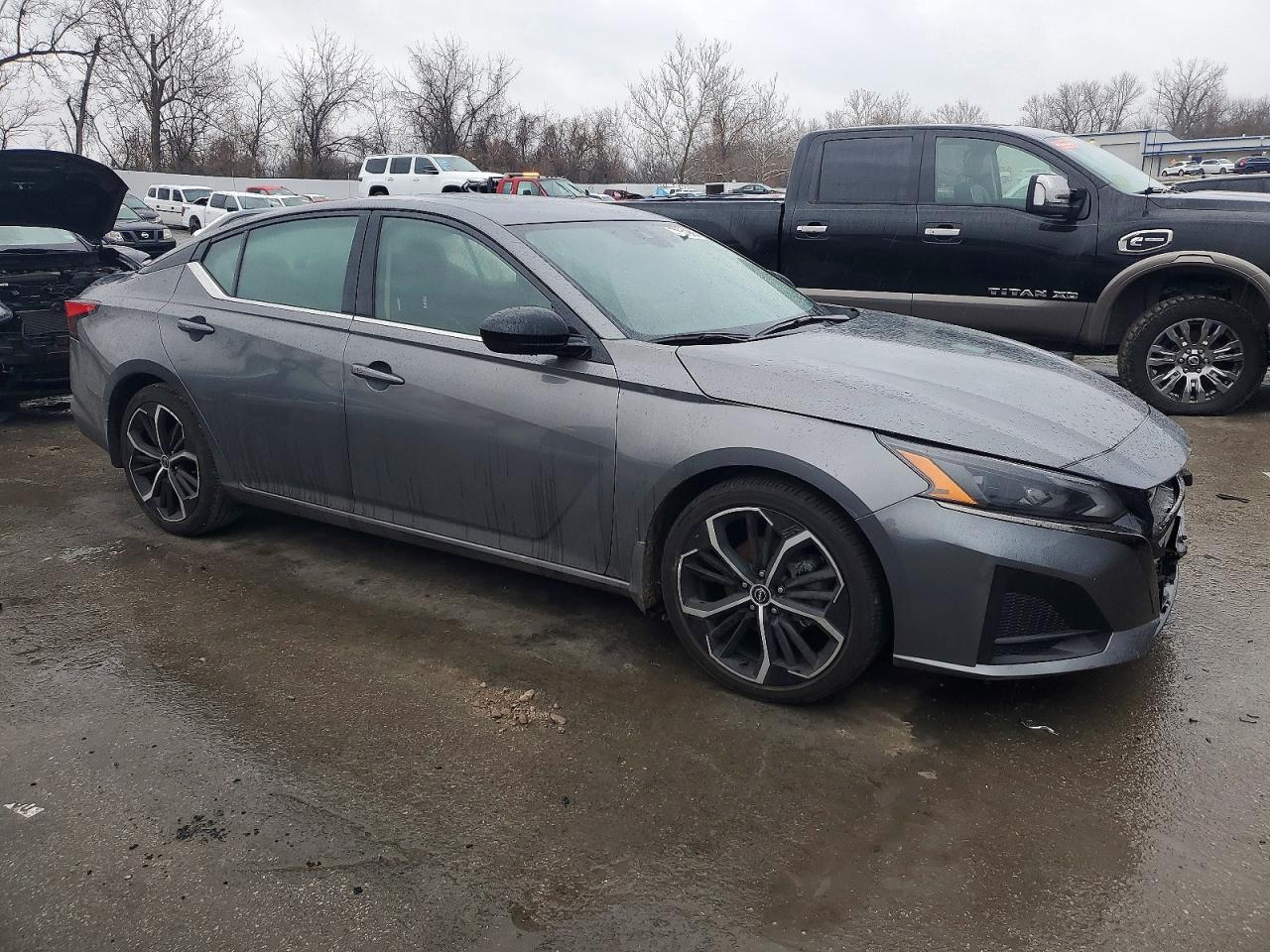 2024 Nissan Altima Sr Gray vin: 1N4BL4CV0RN394457