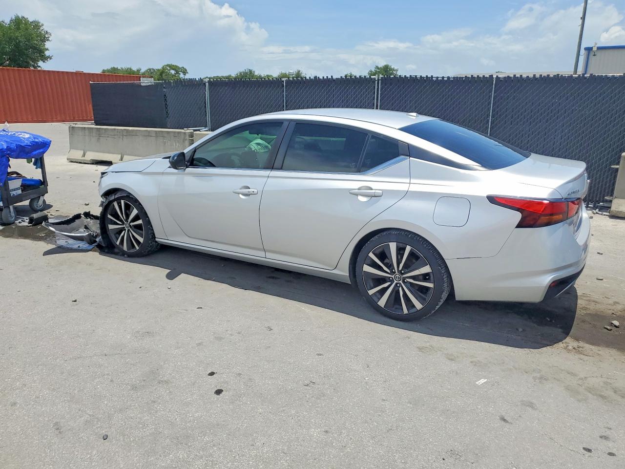 2019 Nissan Altima Sr Silver vin: 1N4BL4CV1KC146364