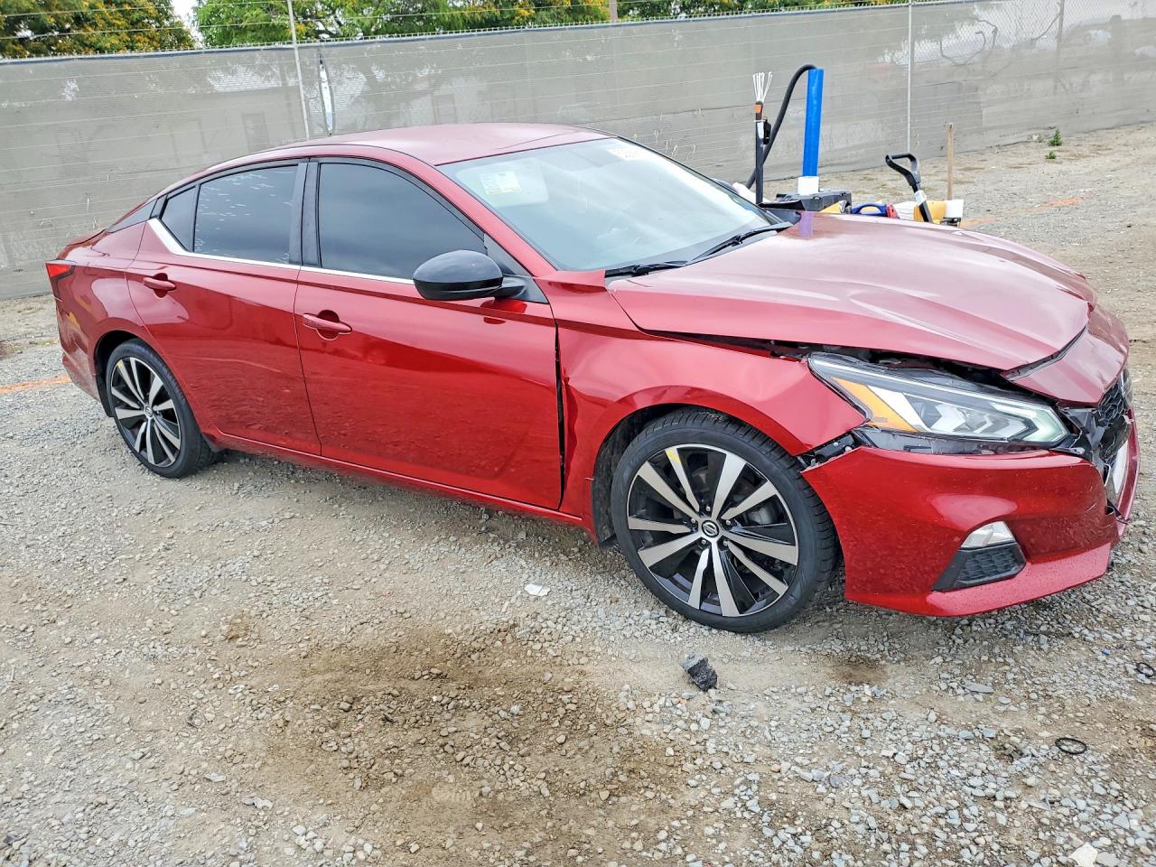2019 Nissan Altima Sr Burgundy vin: 1N4BL4CV1KC174987