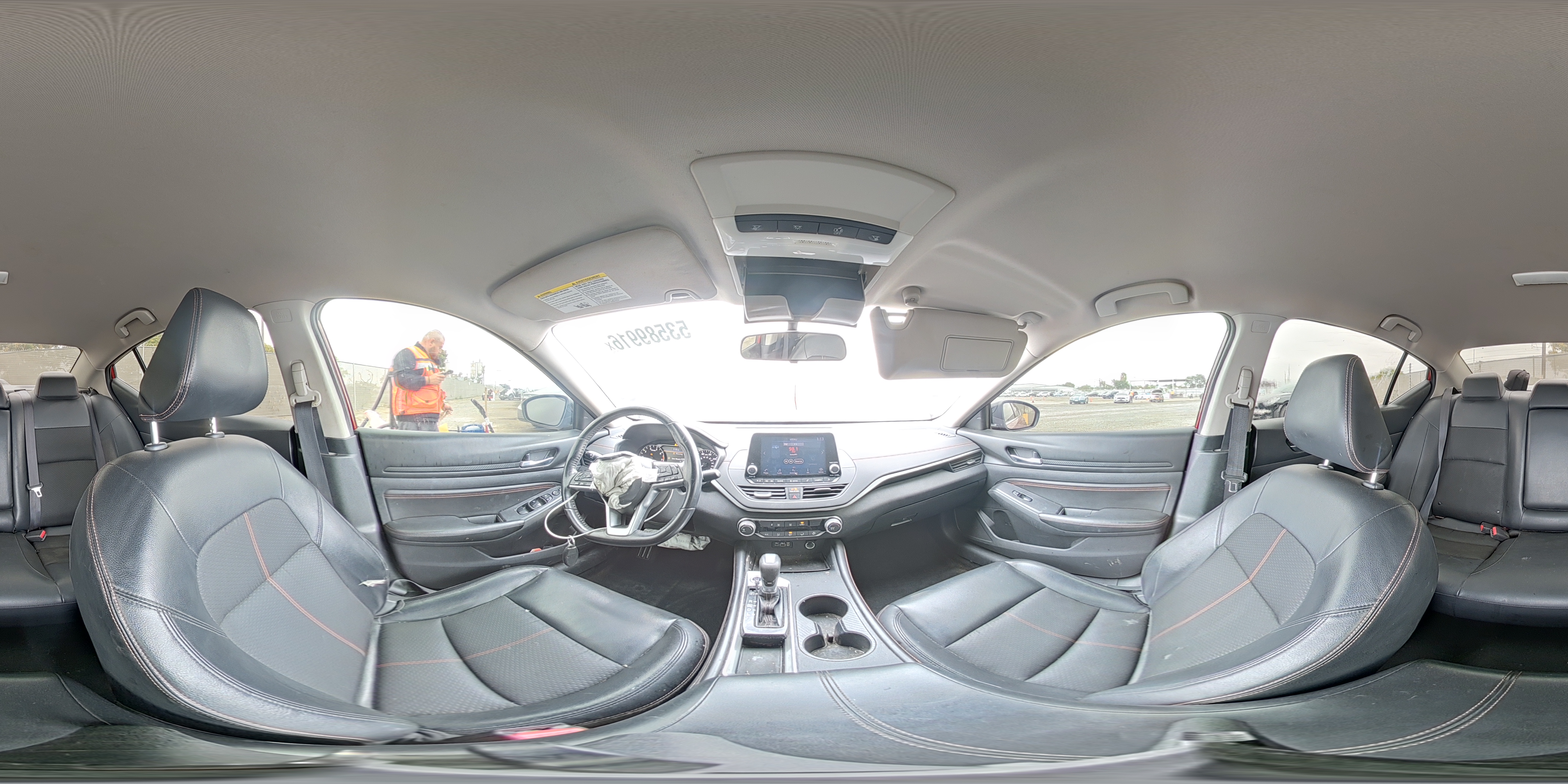 2019 Nissan Altima Sr Burgundy vin: 1N4BL4CV1KC174987