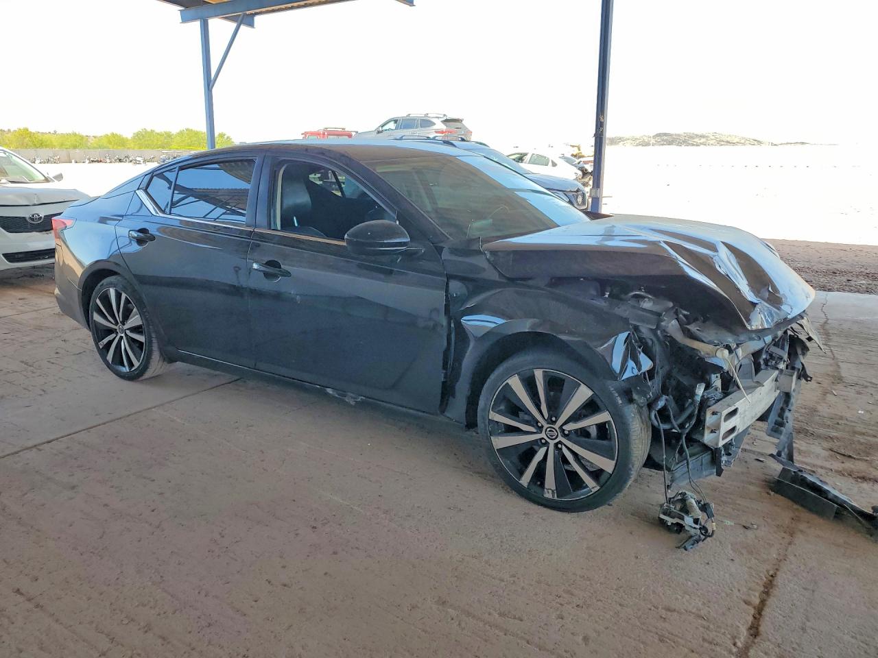 2020 Nissan Altima Sr Черный vin: 1N4BL4CV1LC207732