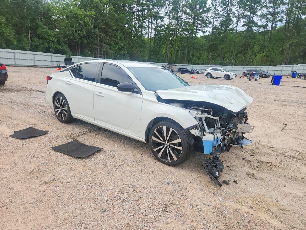 2020 Nissan Altima Sr White vin: 1N4BL4CV1LC225423