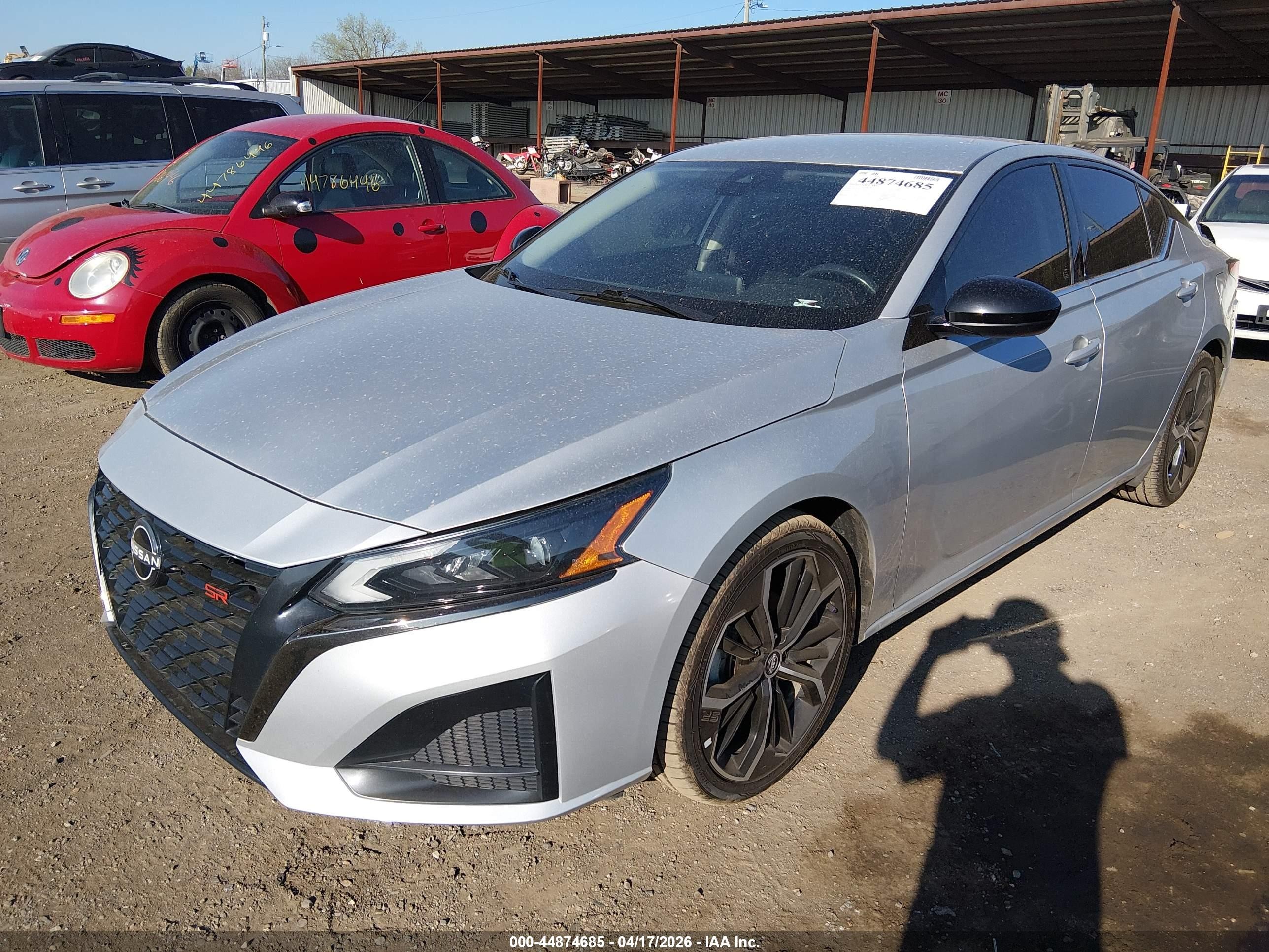 2023 Nissan Altima Sr Fwd Silver vin: 1N4BL4CV1PN343224