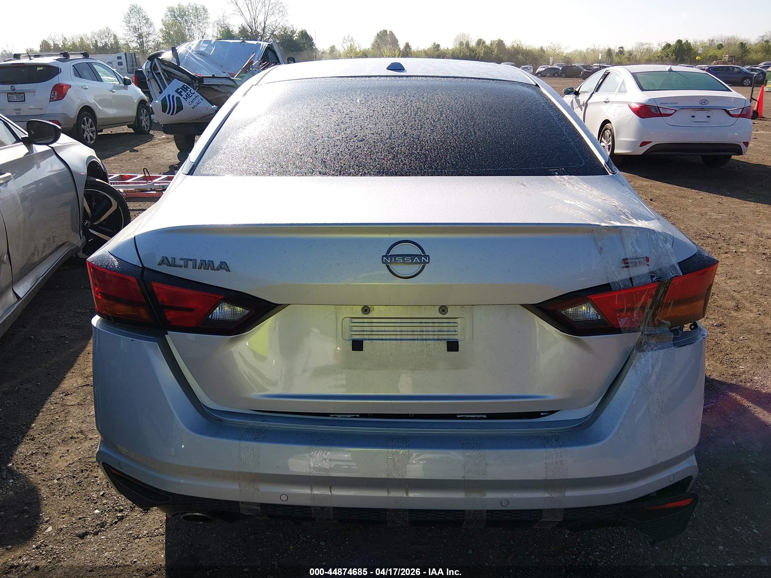 2023 Nissan Altima Sr Fwd Silver vin: 1N4BL4CV1PN343224