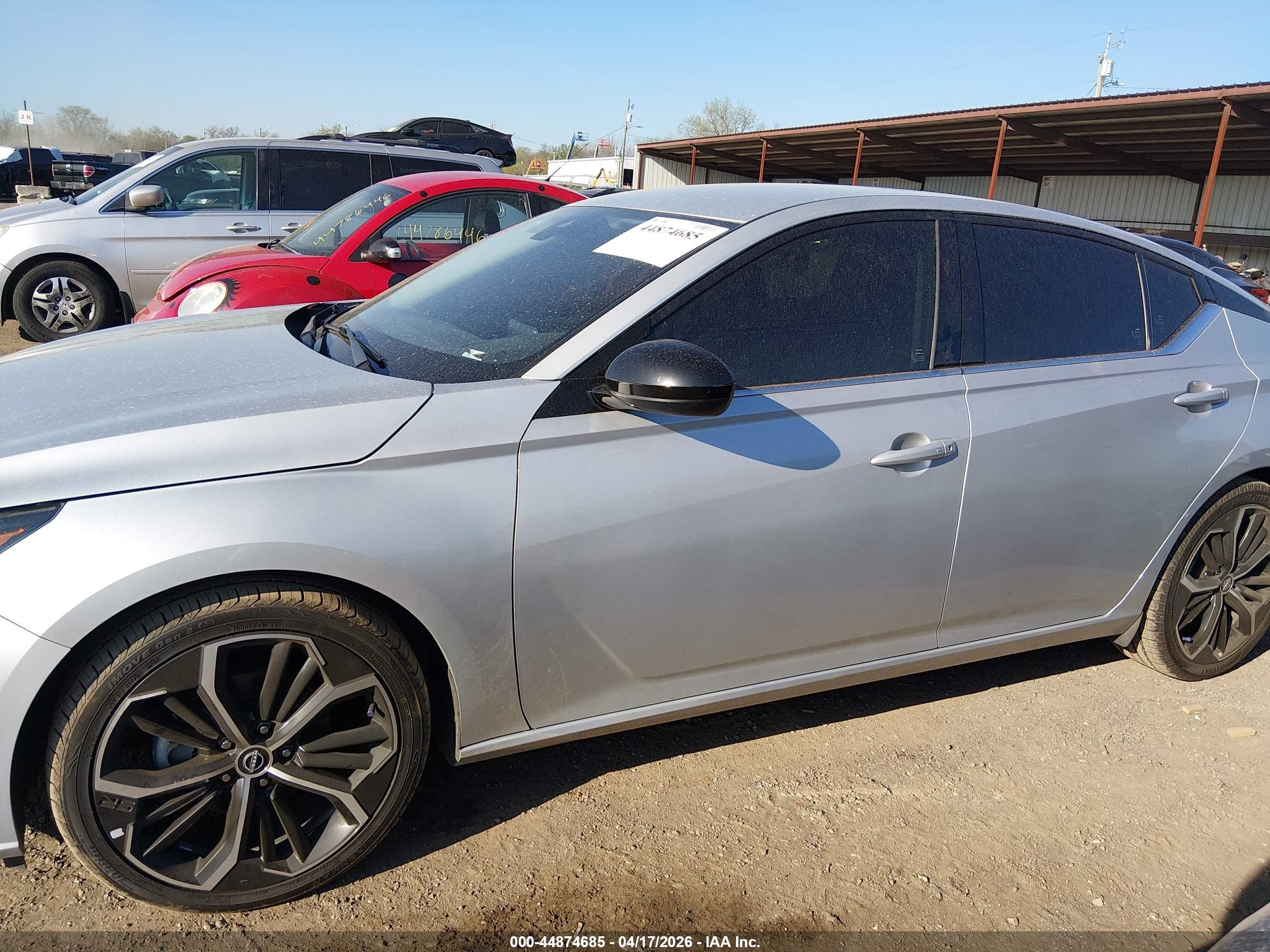 2023 Nissan Altima Sr Fwd Silver vin: 1N4BL4CV1PN343224