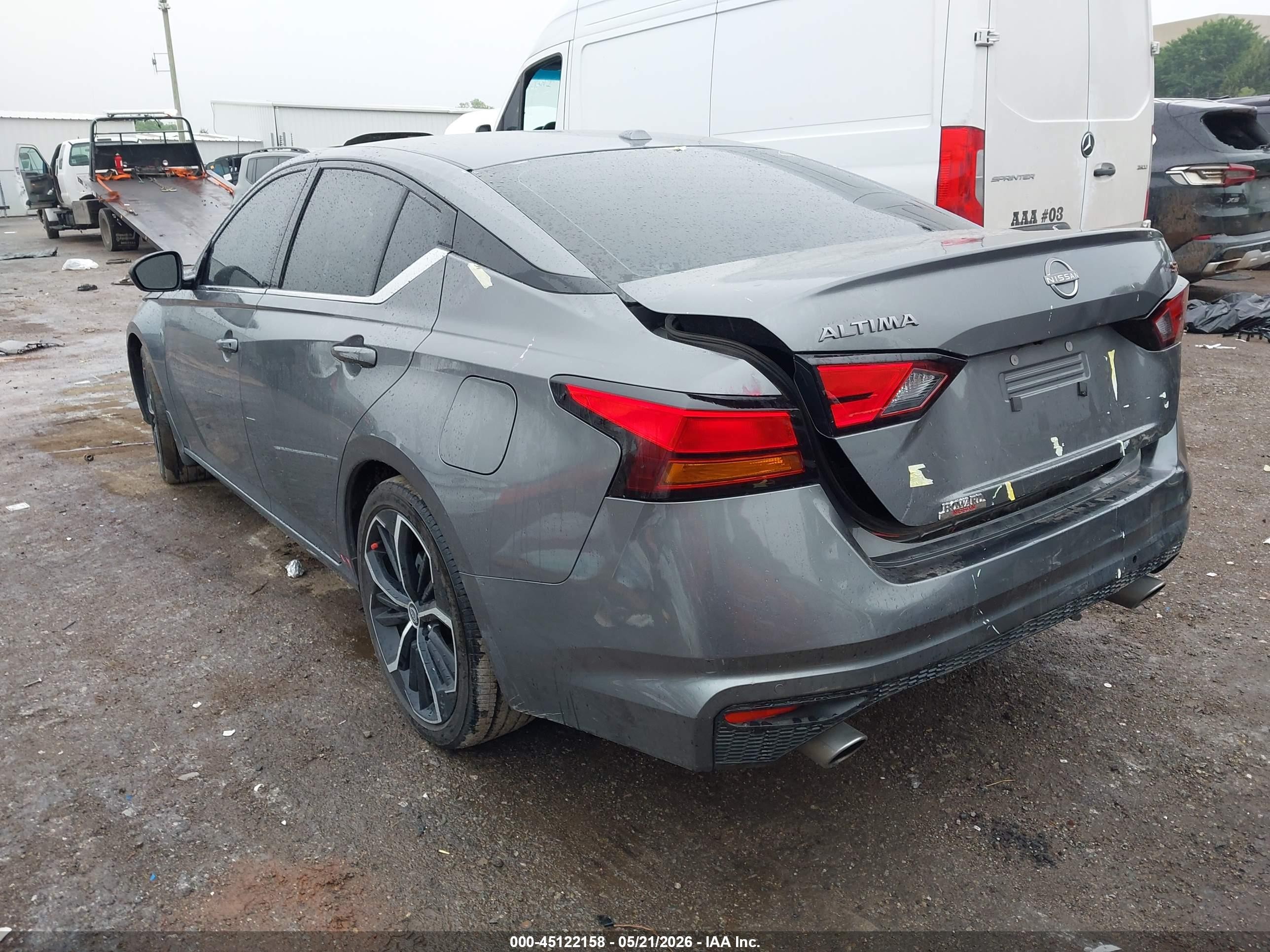 2024 Nissan Altima Sr Fwd Серый vin: 1N4BL4CV1RN395021